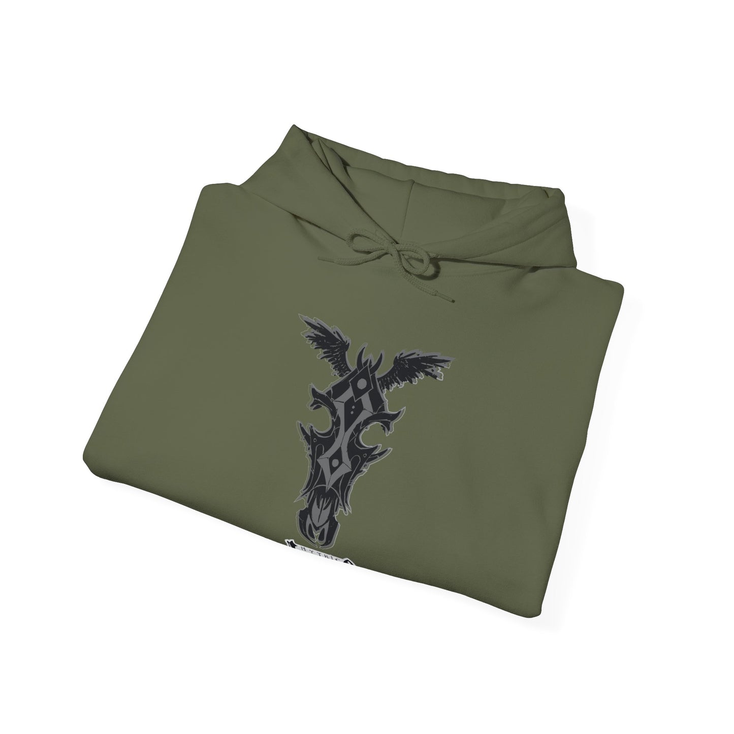 4H | Wing | Skull Logo | w_ Logo | Mythic Legions | Pullover Hoodie