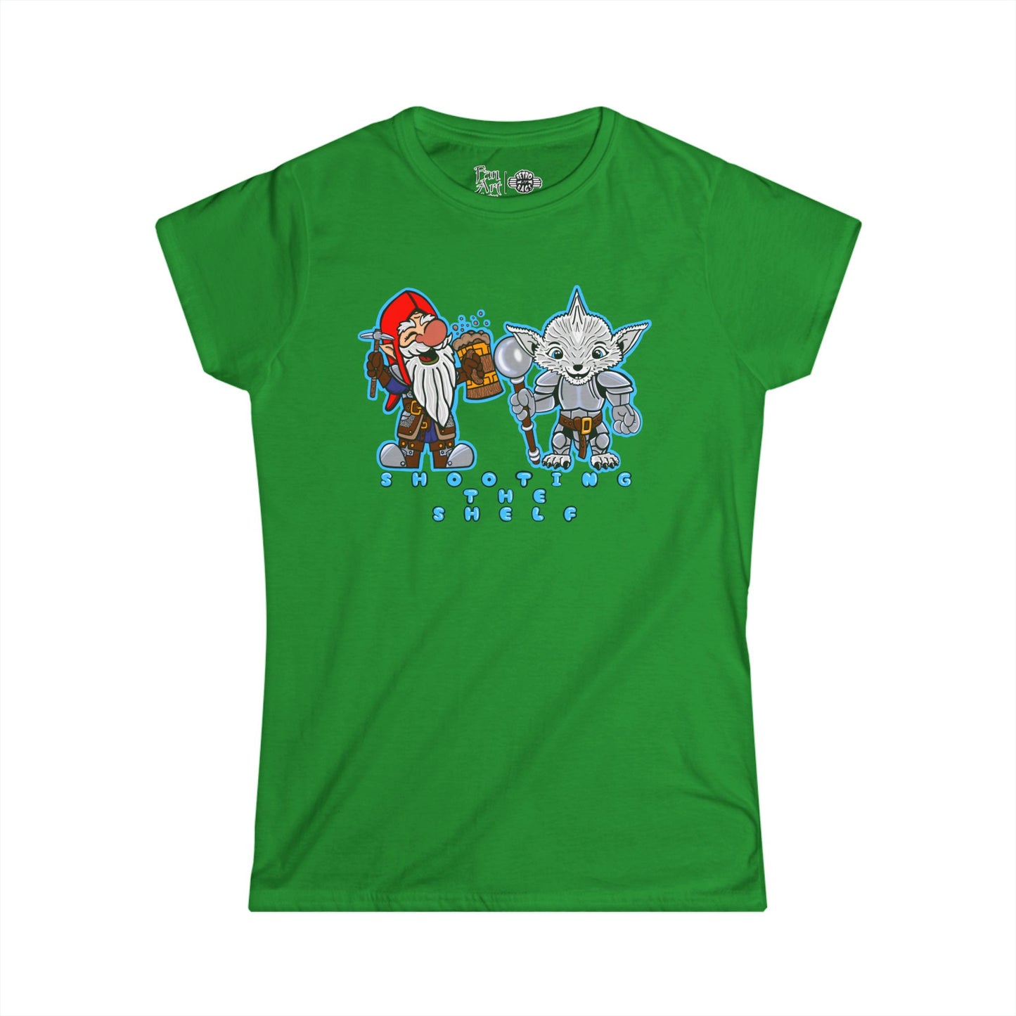 Shooting the Shelf | Mythic Legions | Fan Art | Women's T-Shirt
