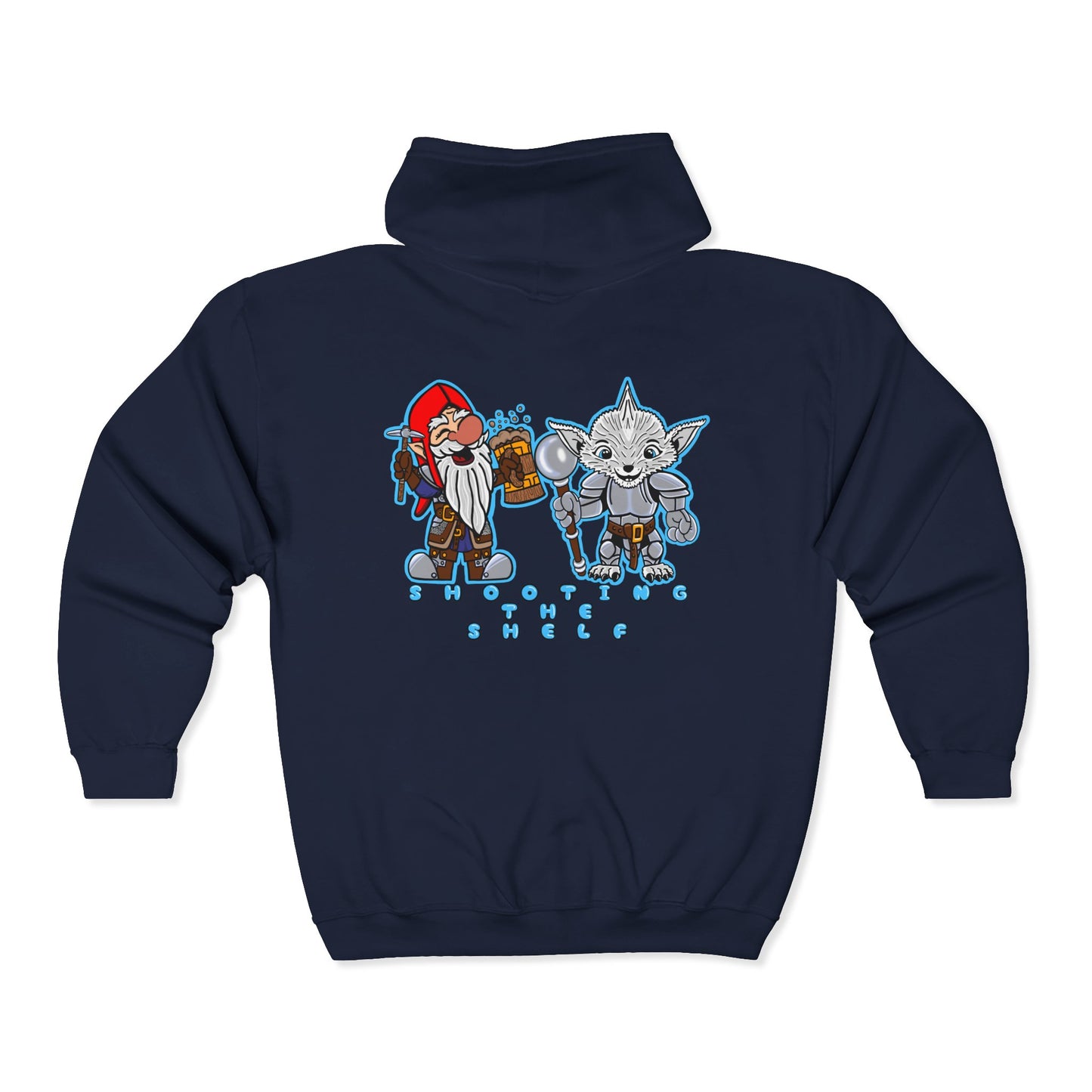 Shooting the Shelf | Mythic Legions | Fan Art | Full Zip Hoodie