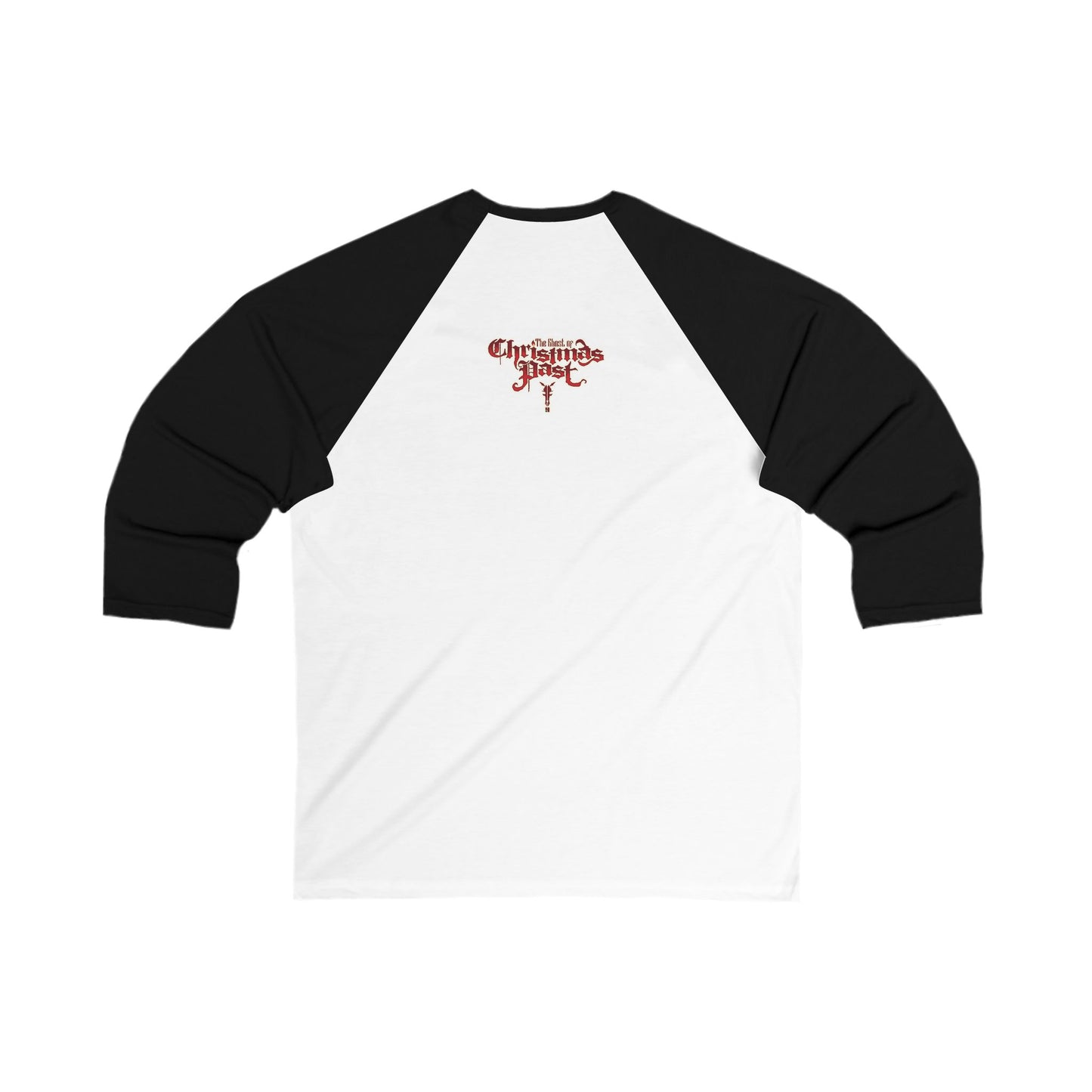 Christmas Past | Figura Obscura | 3\4 Sleeve Baseball T-Shirt