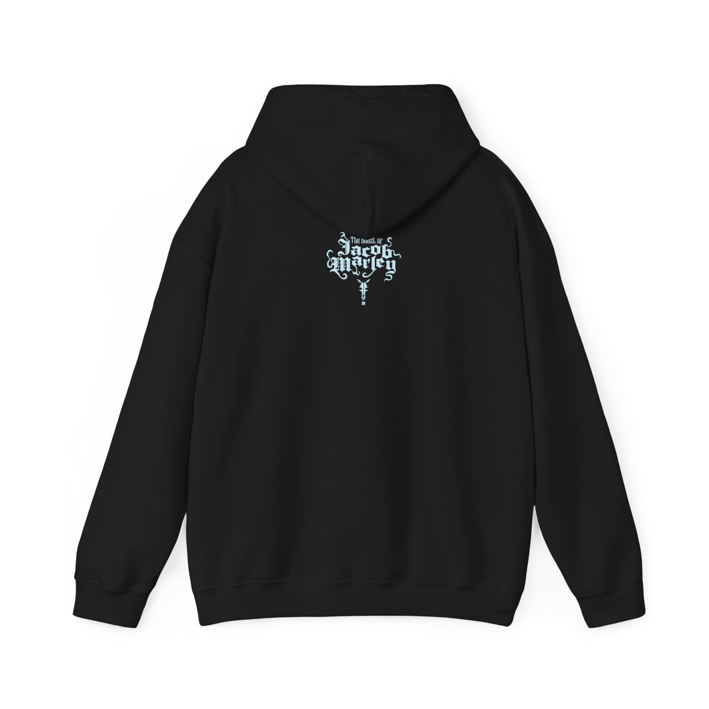 Jacob Marley | Blue/White | Figura Obscura | Pullover Hoodie