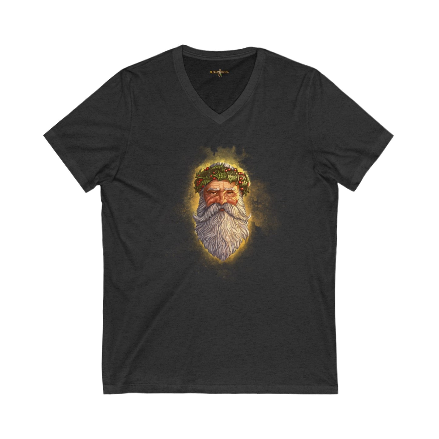 Father Christmas v2 | Figura Obscura | V-Neck T-Shirt