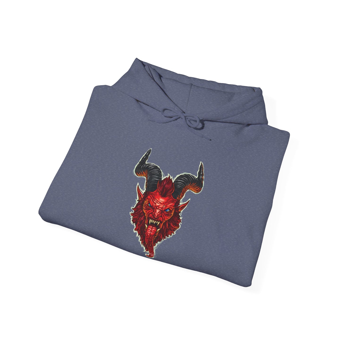 Krampus v2 Red | Figura Obscura | Pullover Hoodie