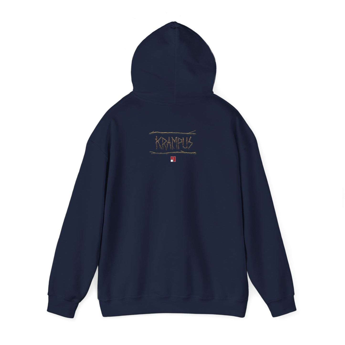 Krampus v2 Red | Figura Obscura | Pullover Hoodie