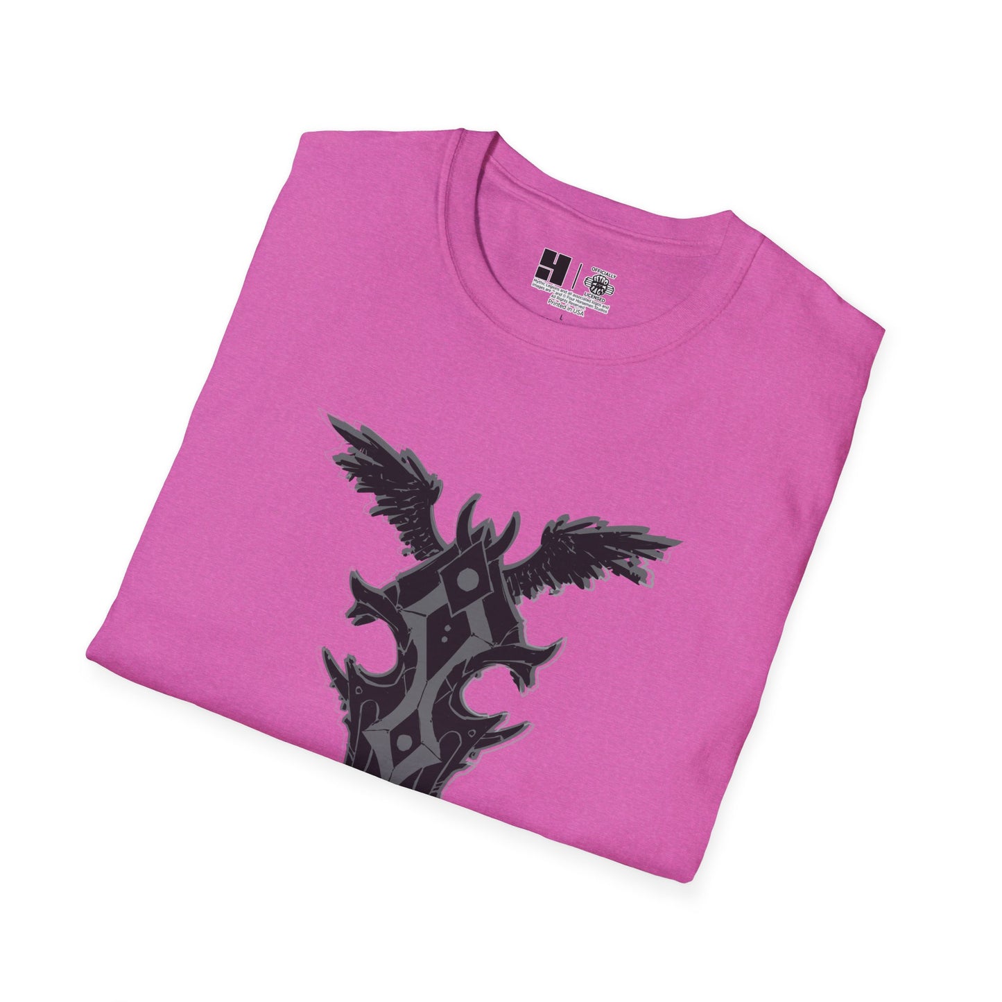 4H | Wing | Skull Logo | w_ Logo | Mythic Legions | Soft T-Shirt
