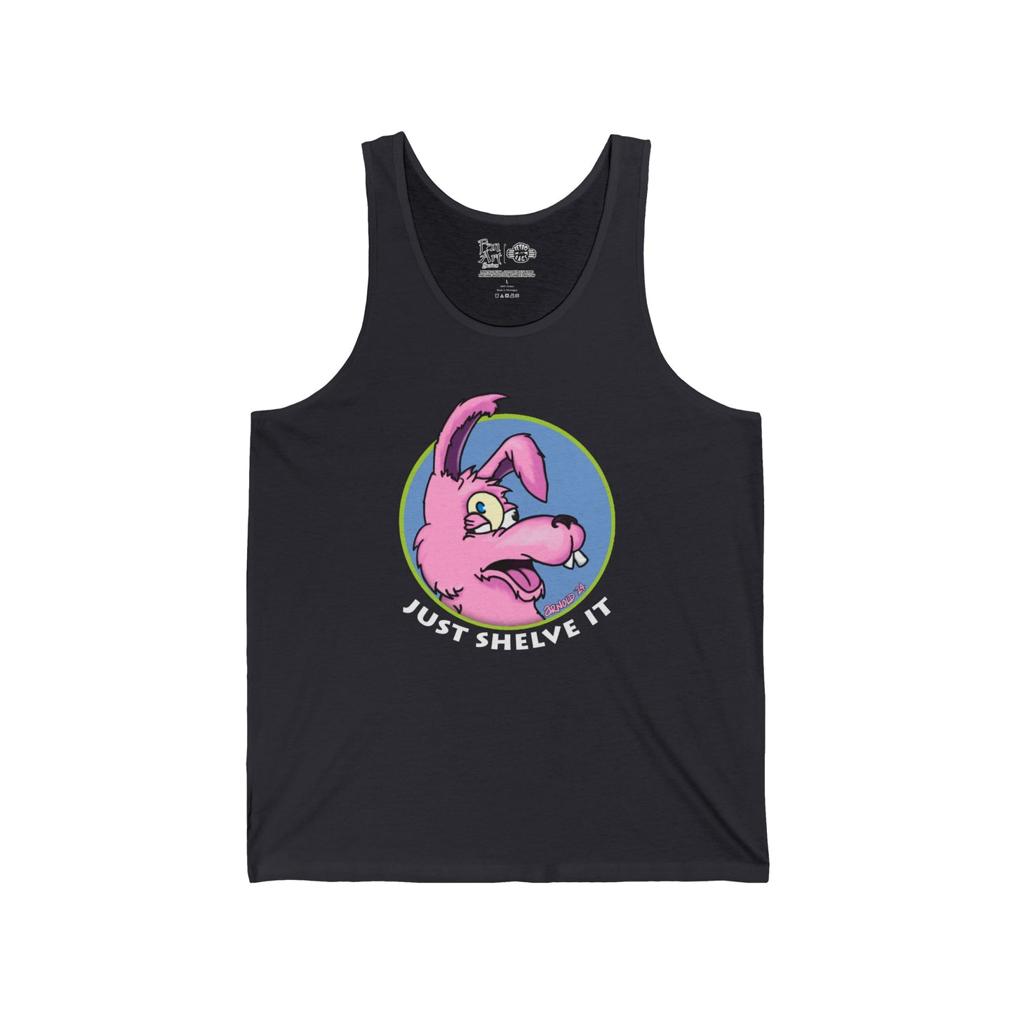 Just Shelve It Logo | Mythic Legions | Fan Art | Tank Top