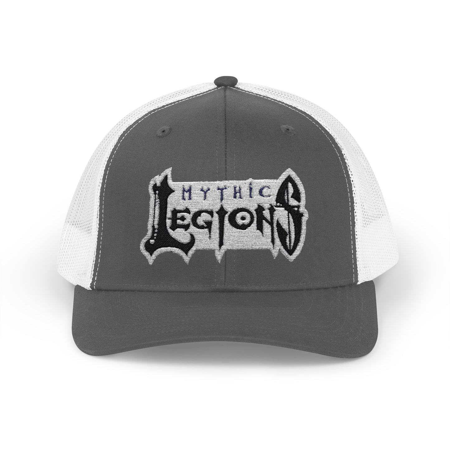 Embroidered Snapback Trucker Cap | Mythic Legions OG Logo