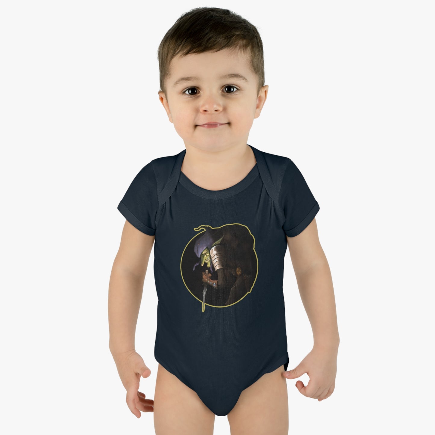 Thieving Goblin | Fan Art | Mythic Legions | Baby Bodysuit