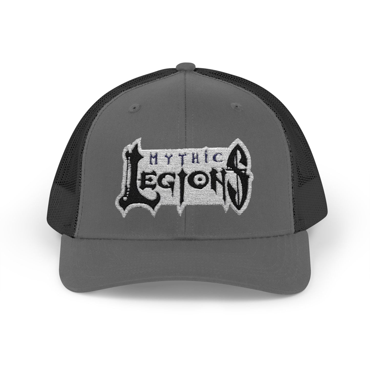 Embroidered Snapback Trucker Cap | Mythic Legions OG Logo