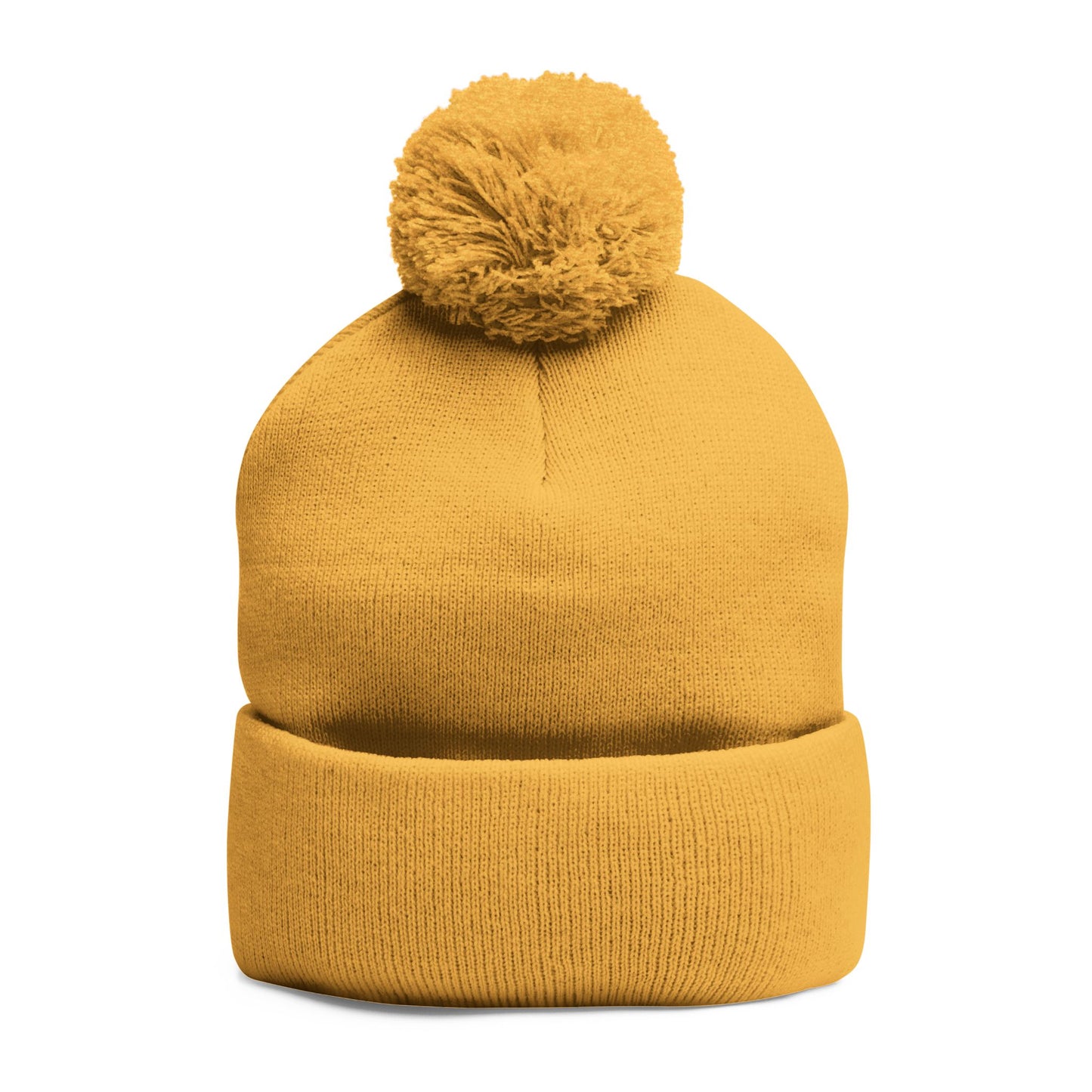 Embroidered Pom-Pom Knit Beanie | Mythic Legions OG Logo