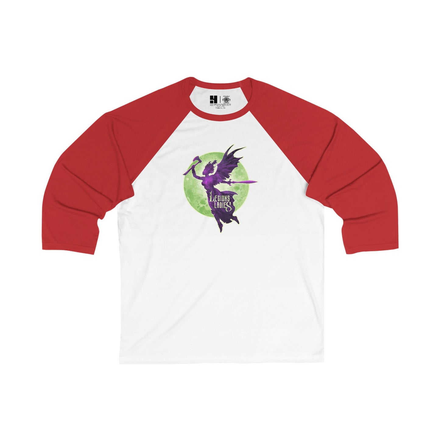 Legions Ladies | Fan Art | Mythic Legions | 3\4 Sleeve Baseball T-Shirt