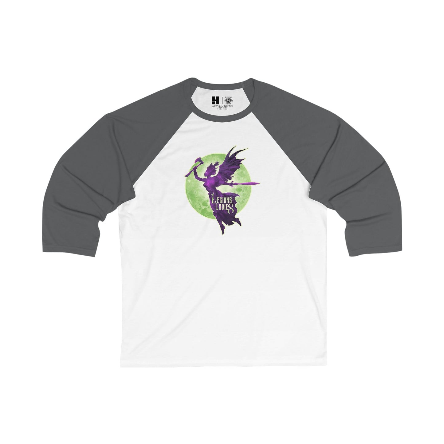 Legions Ladies | Fan Art | Mythic Legions | 3\4 Sleeve Baseball T-Shirt