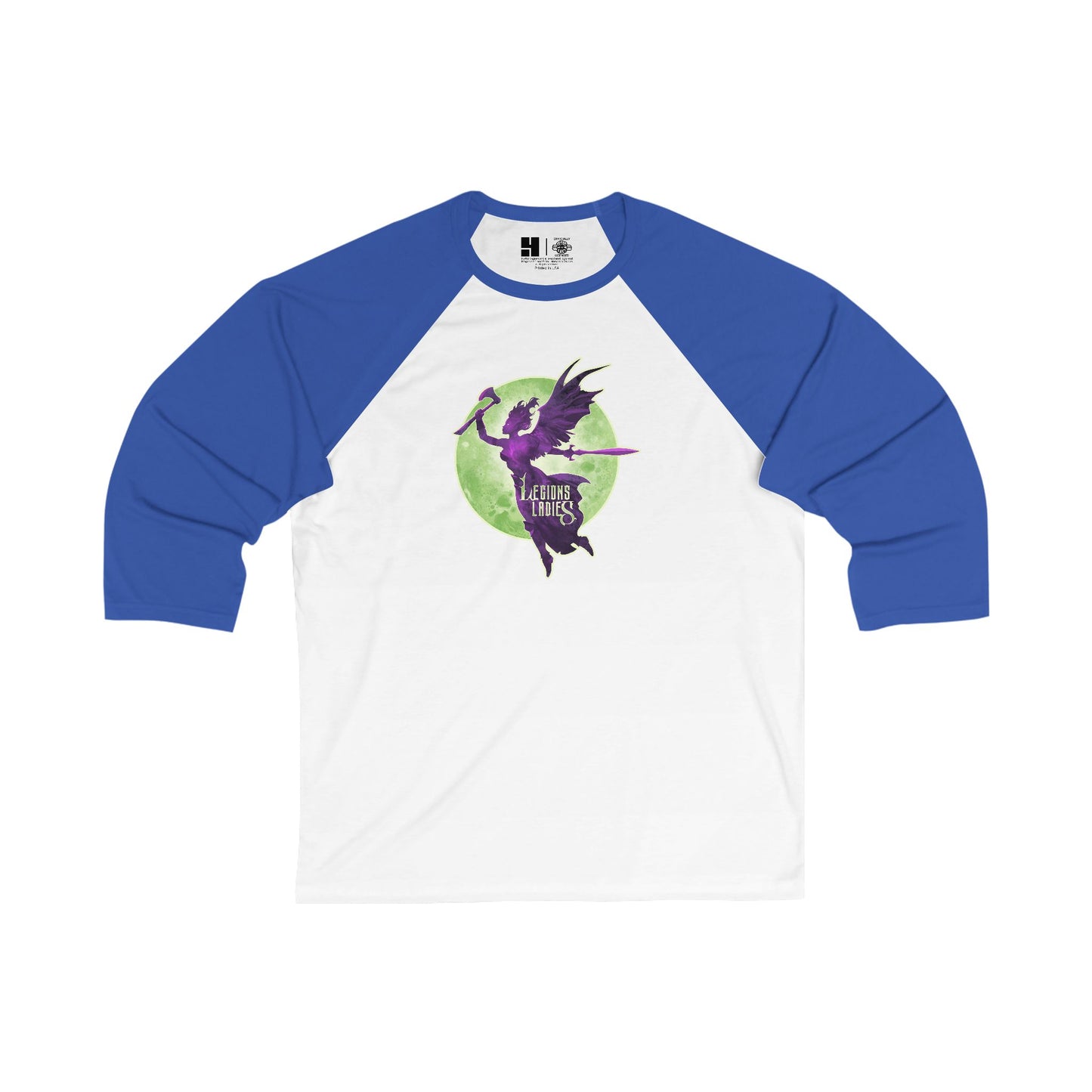Legions Ladies | Fan Art | Mythic Legions | 3\4 Sleeve Baseball T-Shirt