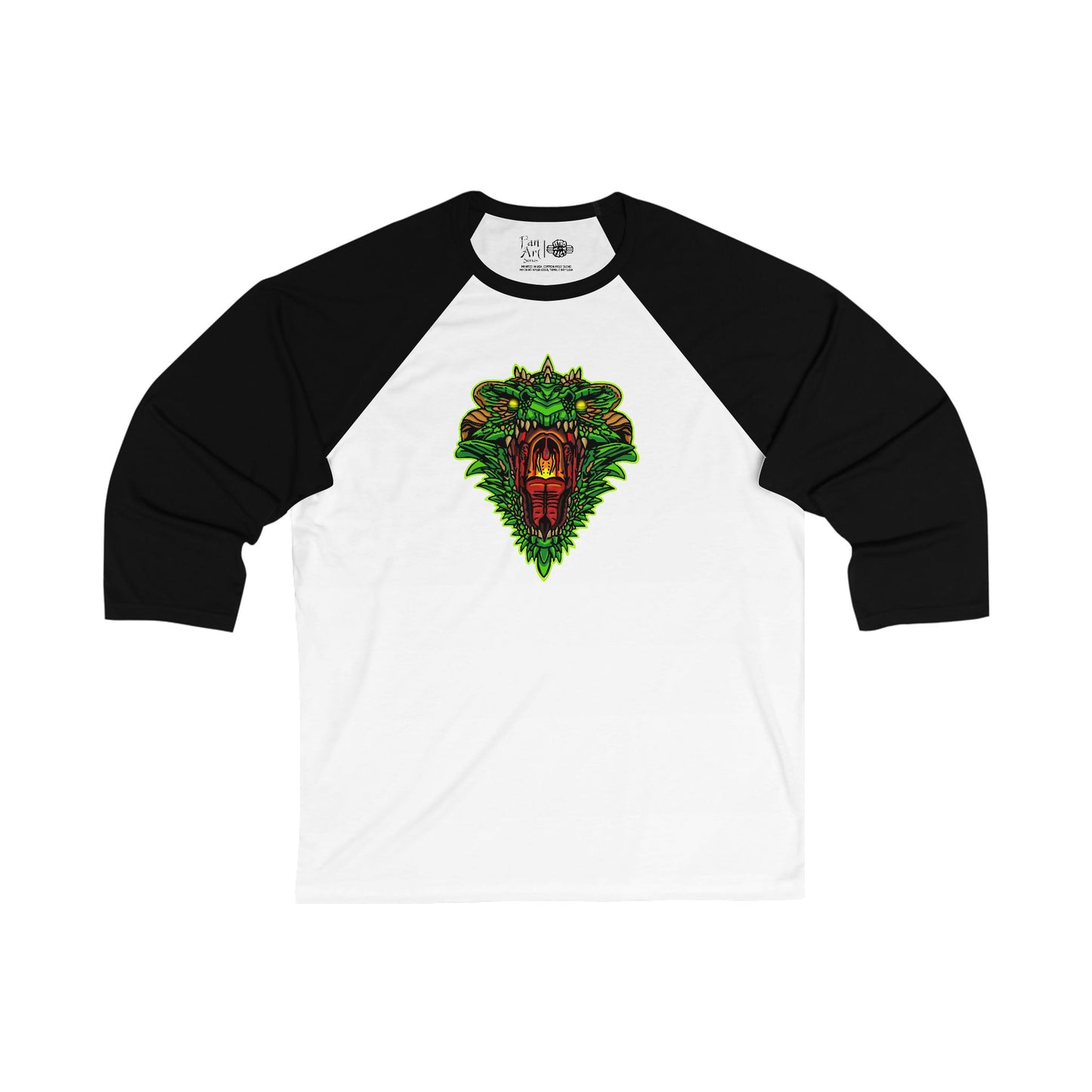 Beyithirr v3 | Mythic Legions | Fan Art | 3\4 Sleeve Baseball T-Shirt