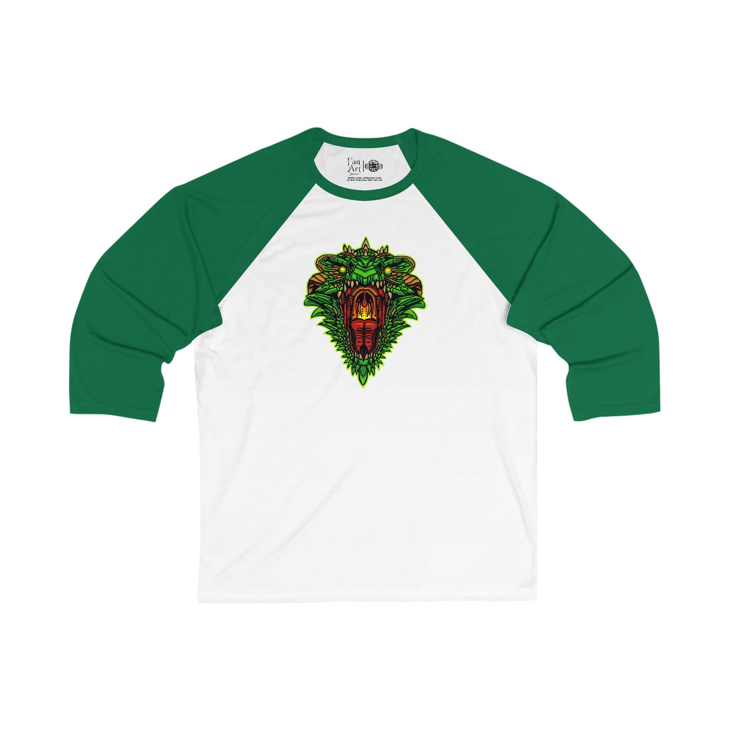 Beyithirr v3 | Mythic Legions | Fan Art | 3\4 Sleeve Baseball T-Shirt