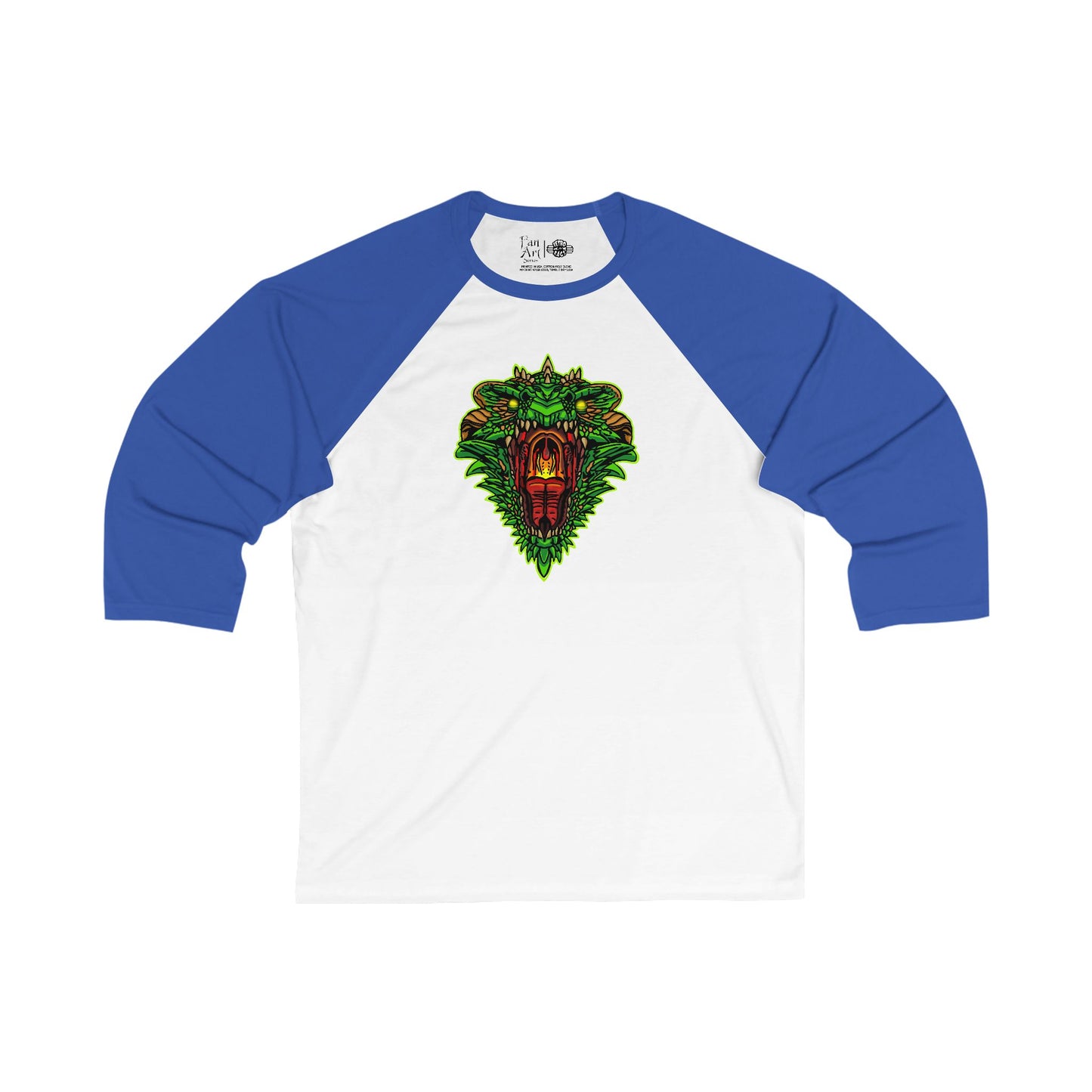 Beyithirr v3 | Mythic Legions | Fan Art | 3\4 Sleeve Baseball T-Shirt