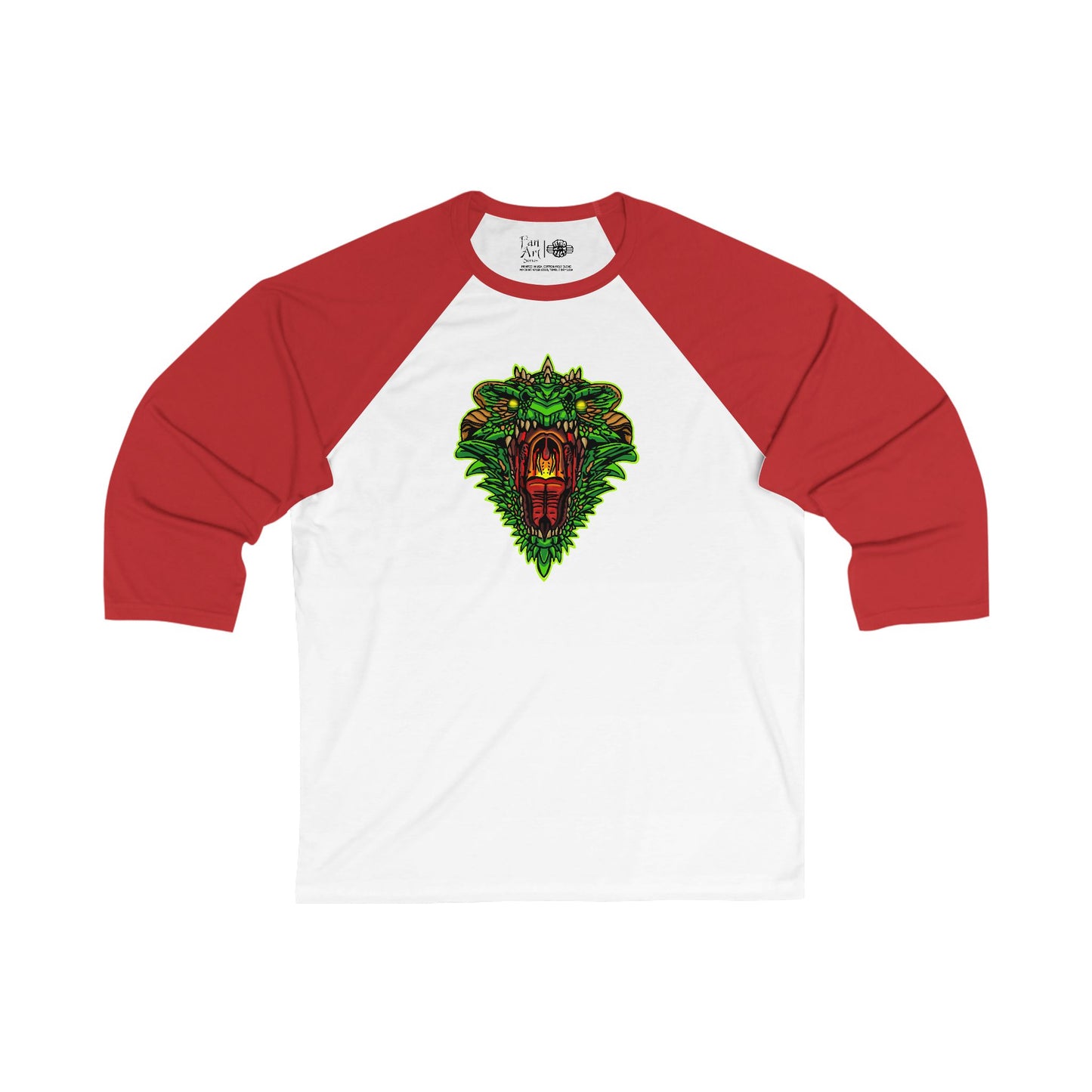 Beyithirr v3 | Mythic Legions | Fan Art | 3\4 Sleeve Baseball T-Shirt