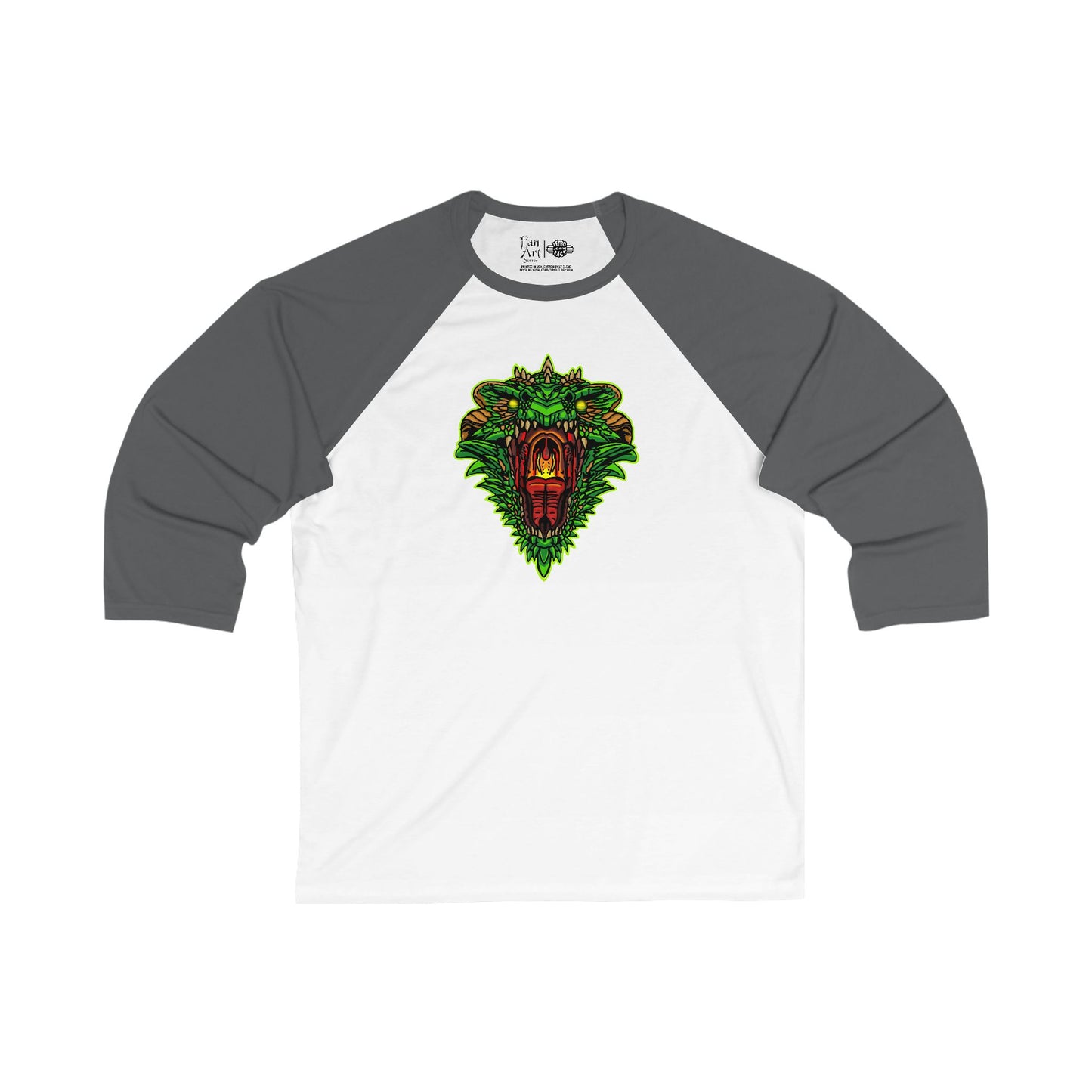 Beyithirr v3 | Mythic Legions | Fan Art | 3\4 Sleeve Baseball T-Shirt