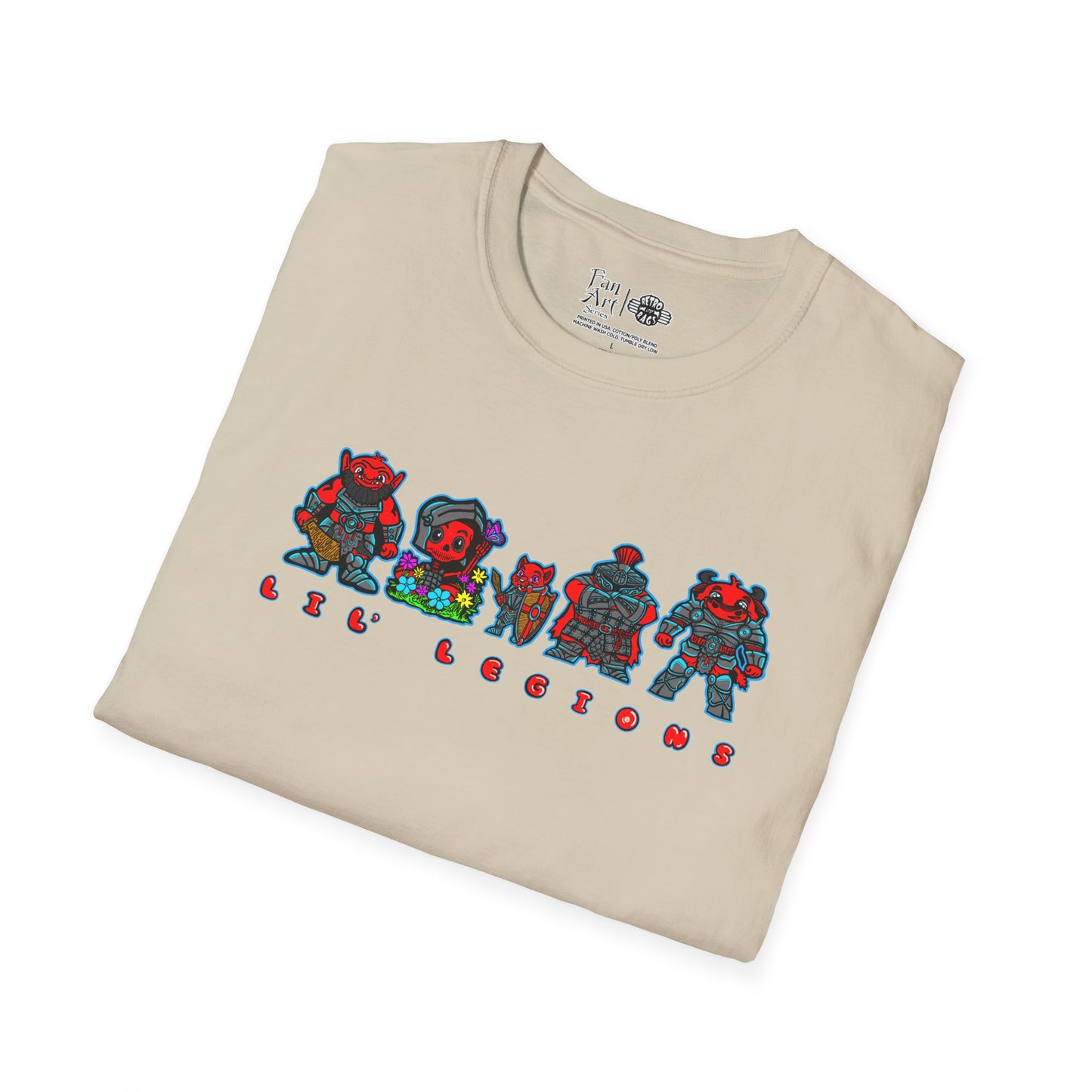 Lil' Legions | Mythic Legions | Fan Art | Soft T-Shirt