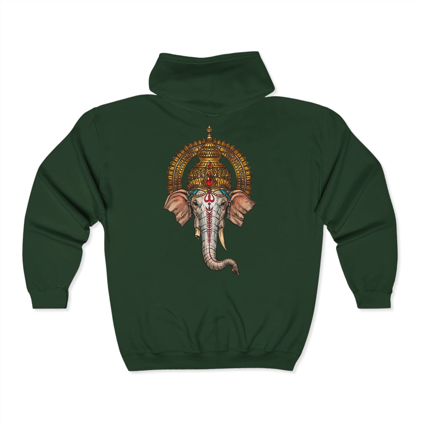 Ganesha | Figura Obscura | Full Zip Hoodie