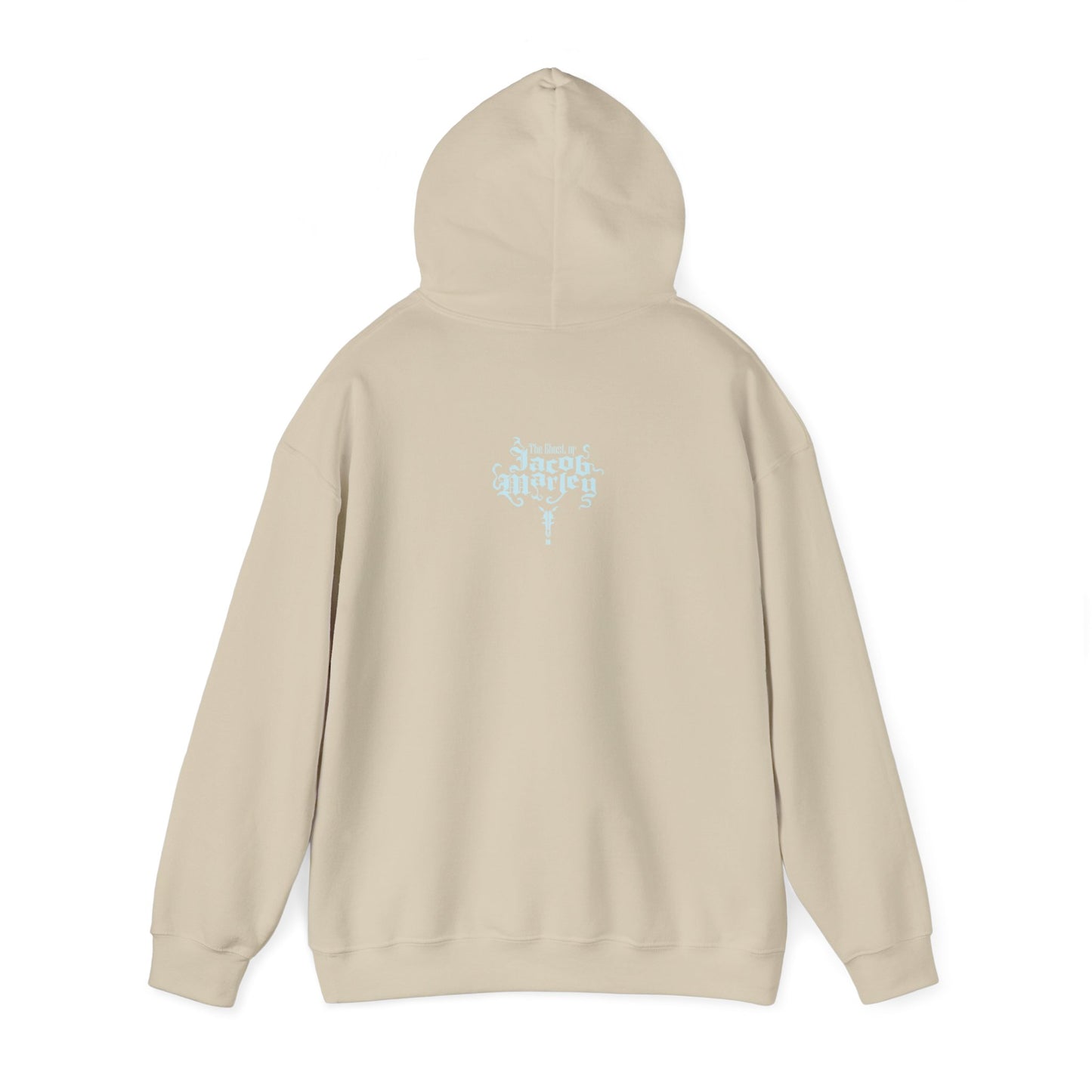 Jacob Marley | Blue/White | Figura Obscura | Pullover Hoodie