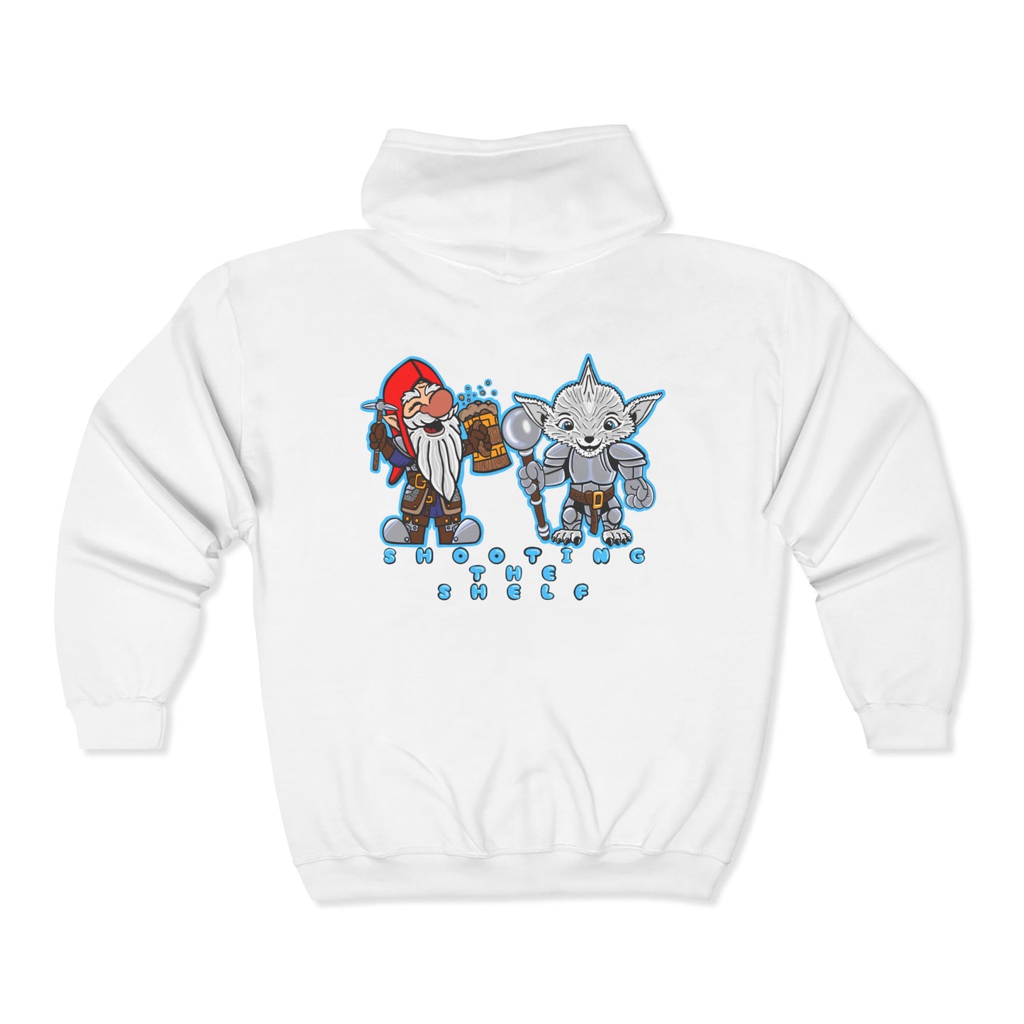 Shooting the Shelf | Mythic Legions | Fan Art | Full Zip Hoodie