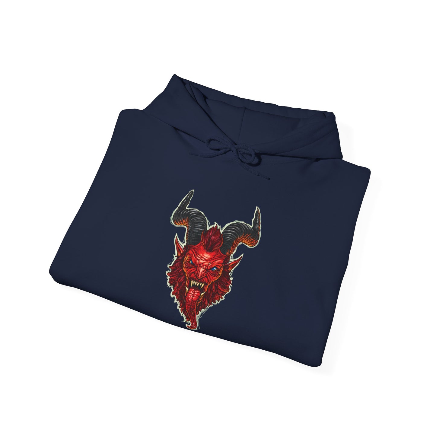 Krampus v2 Red | Figura Obscura | Pullover Hoodie