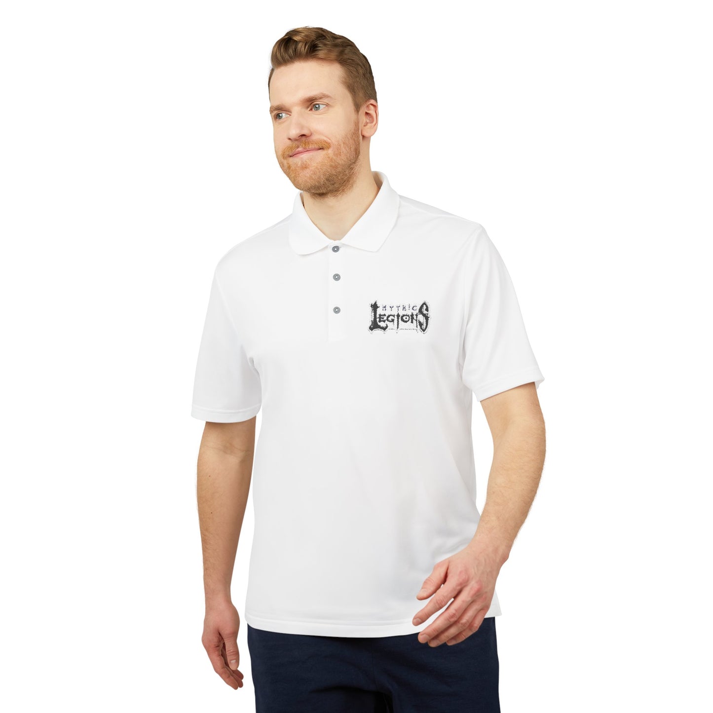 Embroidered Adidas Performance Polo | Mythic Legions OG Logo