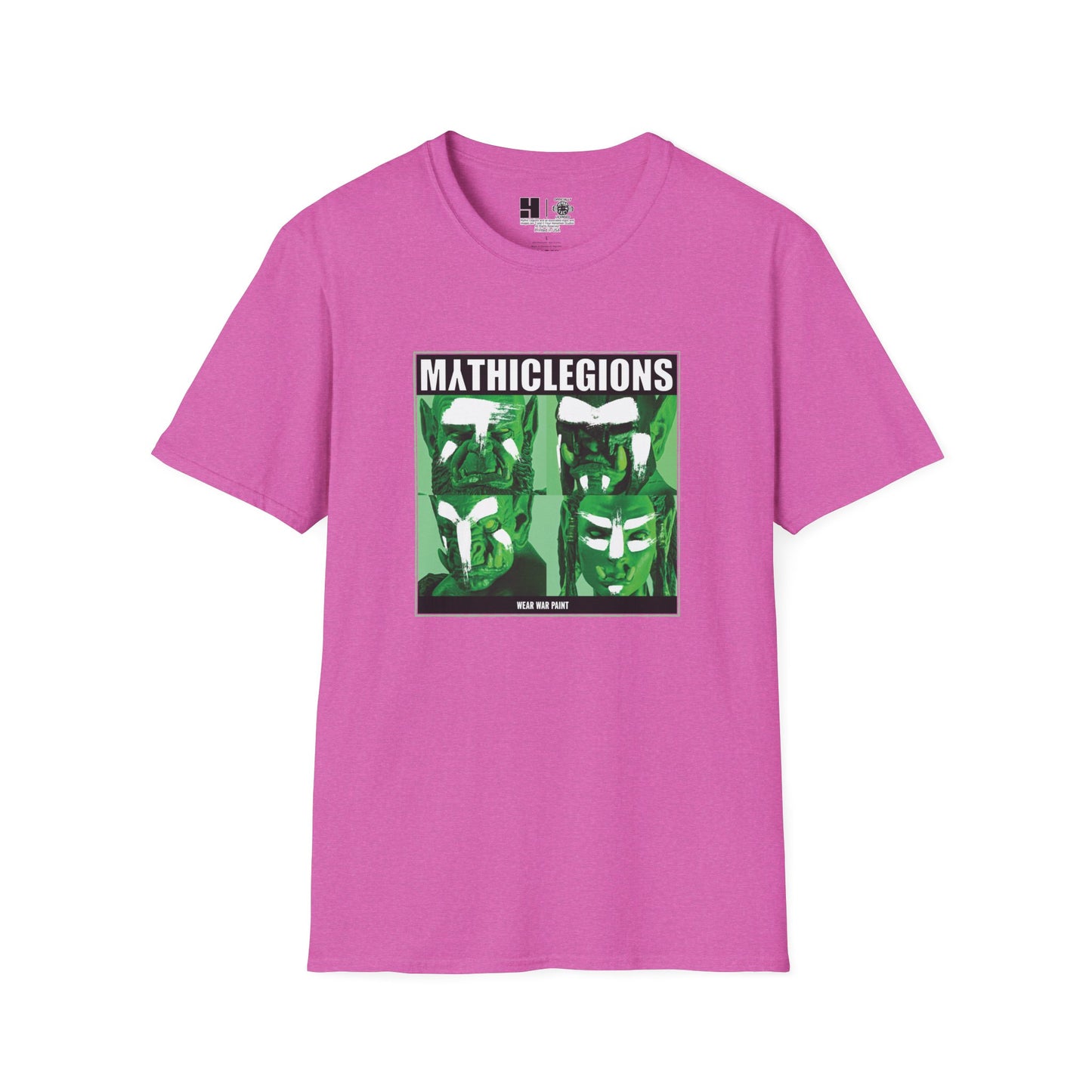 Wear War Paint | Album Homage | Mythic Legions | Soft T - Shirt