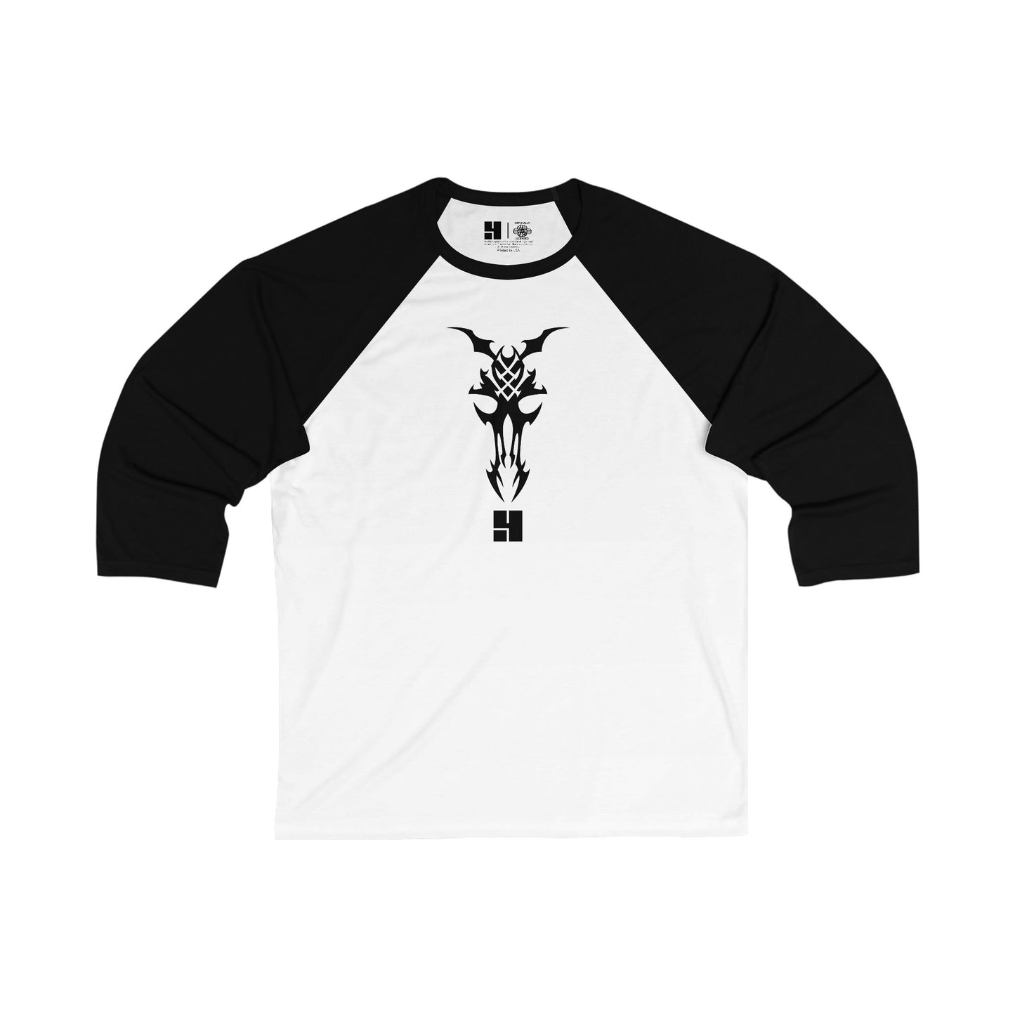 4H 25th Anniversary Logo | Black | 3\4 Sleeve Baseball T-Shirt