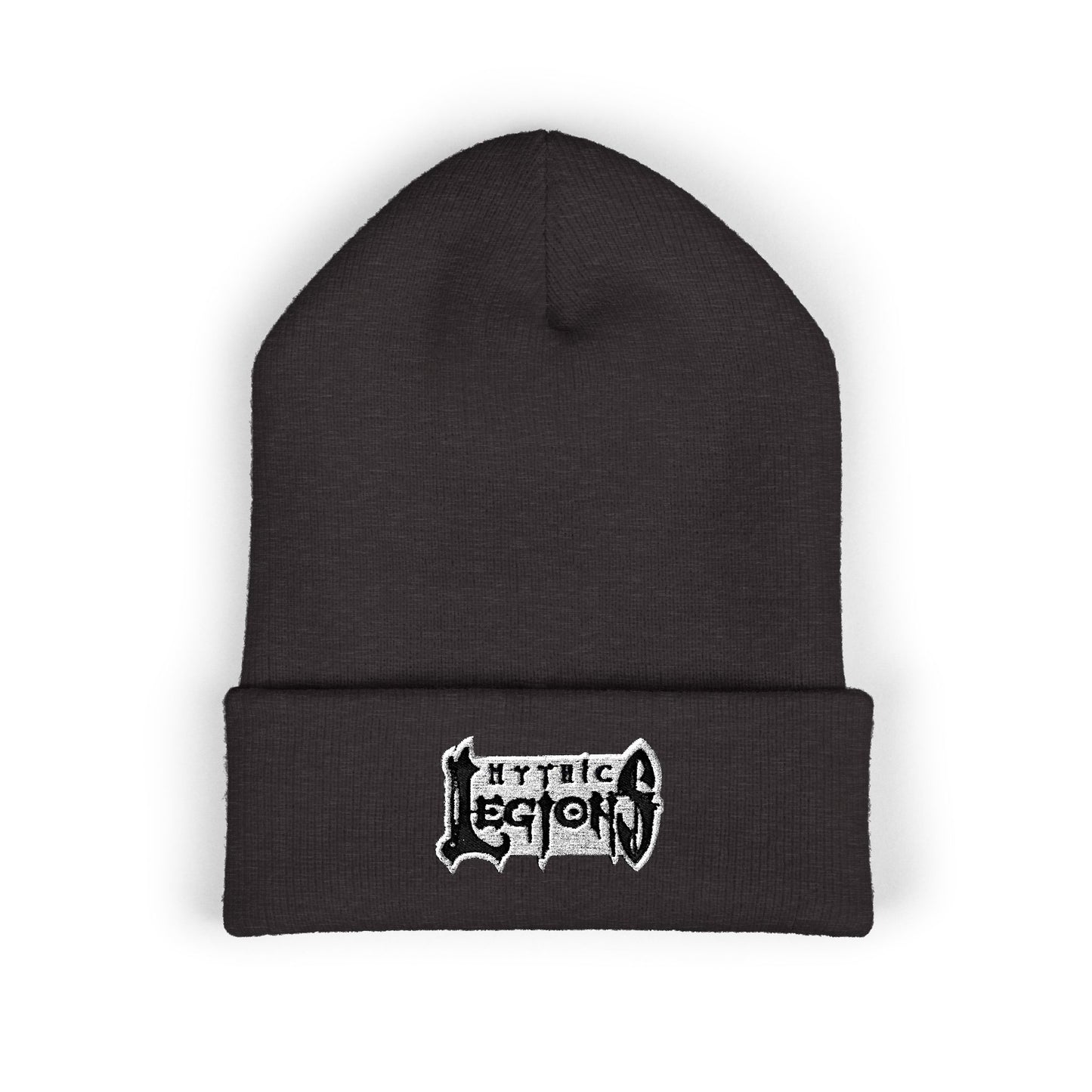 Embroidered Classic Cuffed Beanie | Mythic Legions OG Logo