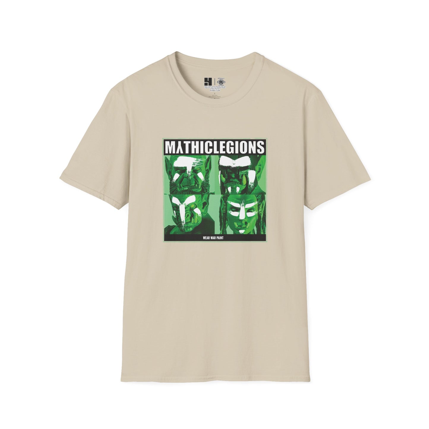 Wear War Paint | Album Homage | Mythic Legions | Soft T - Shirt