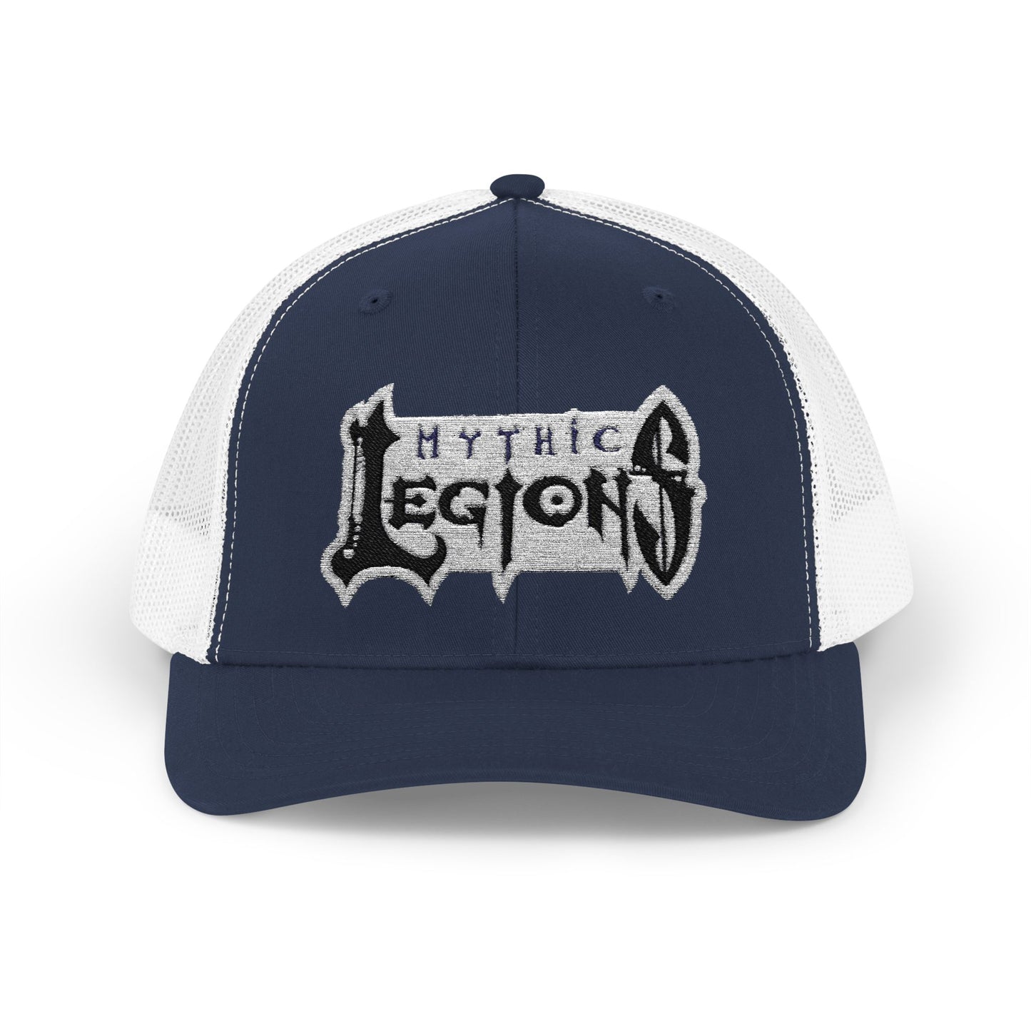 Embroidered Snapback Trucker Cap | Mythic Legions OG Logo