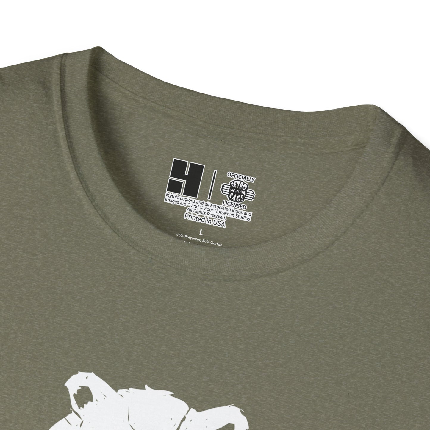 House of the Noble Bear Logo Small | Mythic Legions | Soft T-Shirt