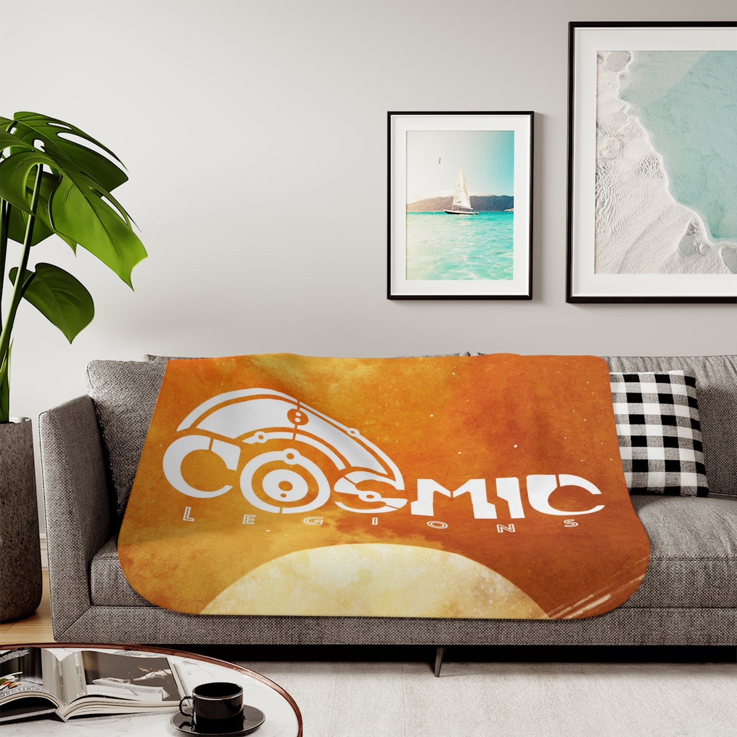 Cosmic Legions Logo v1 | Sherpa Blanket