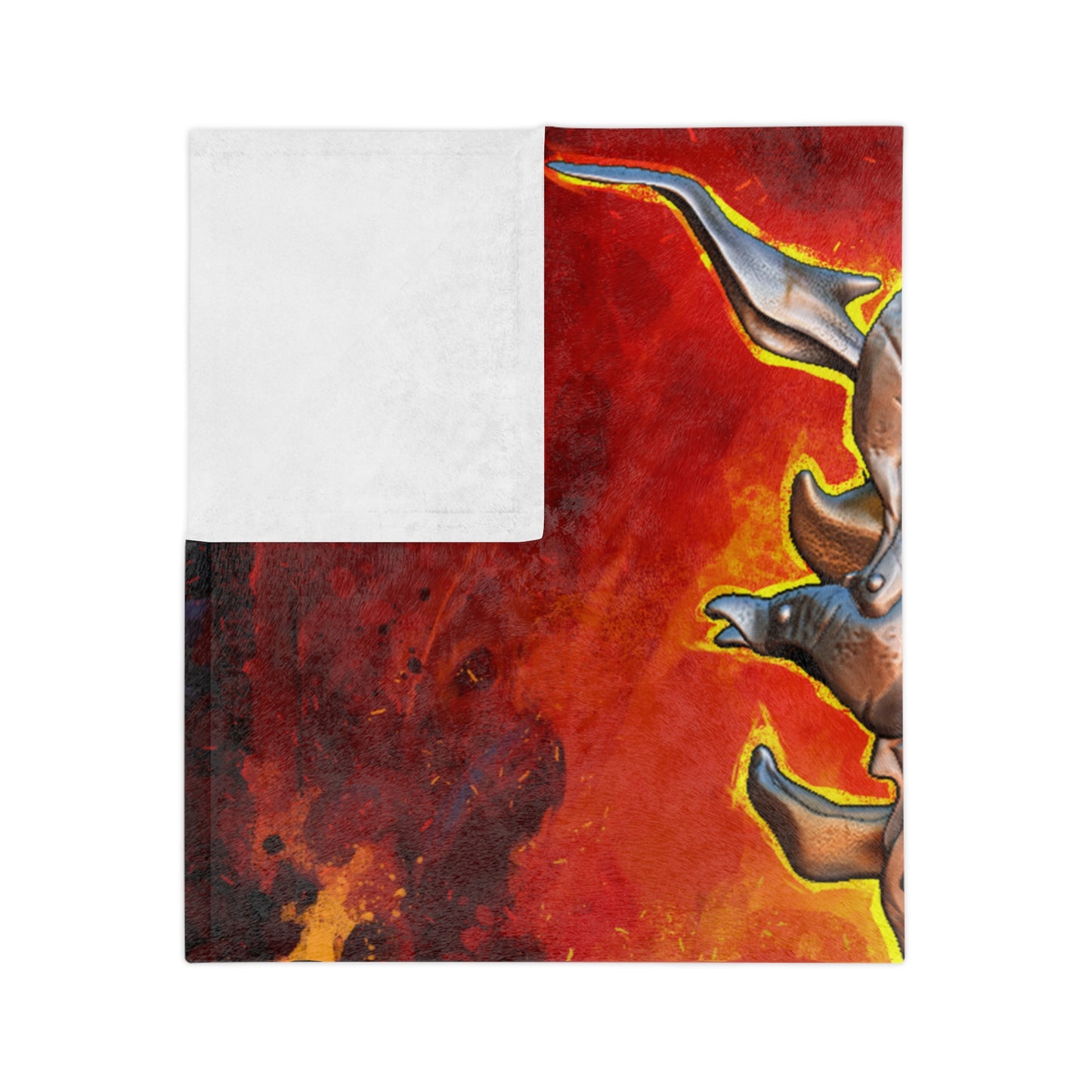 Equaddron Box Art | Mythic Legions | Velveteen Microfiber Blanket