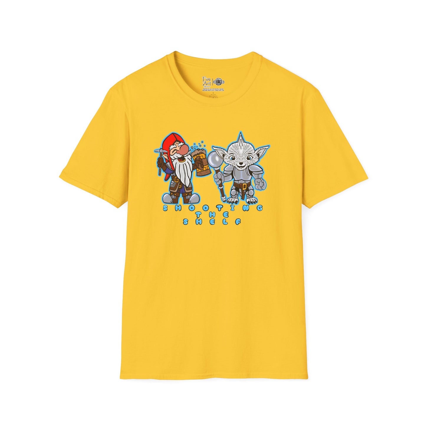 Shooting the Shelf | Mythic Legions | Fan Art | Soft T-Shirt