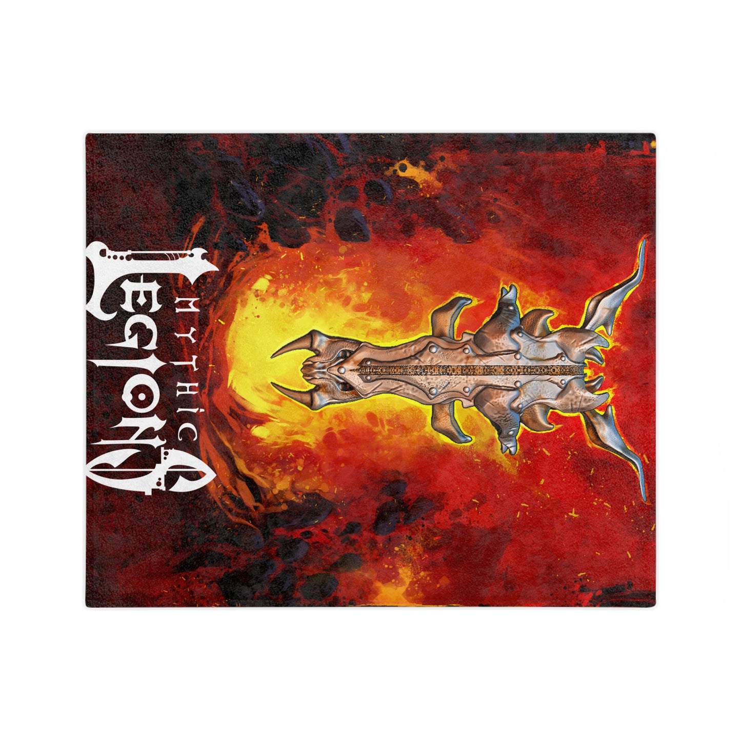 Equaddron Box Art | Mythic Legions | Velveteen Microfiber Blanket