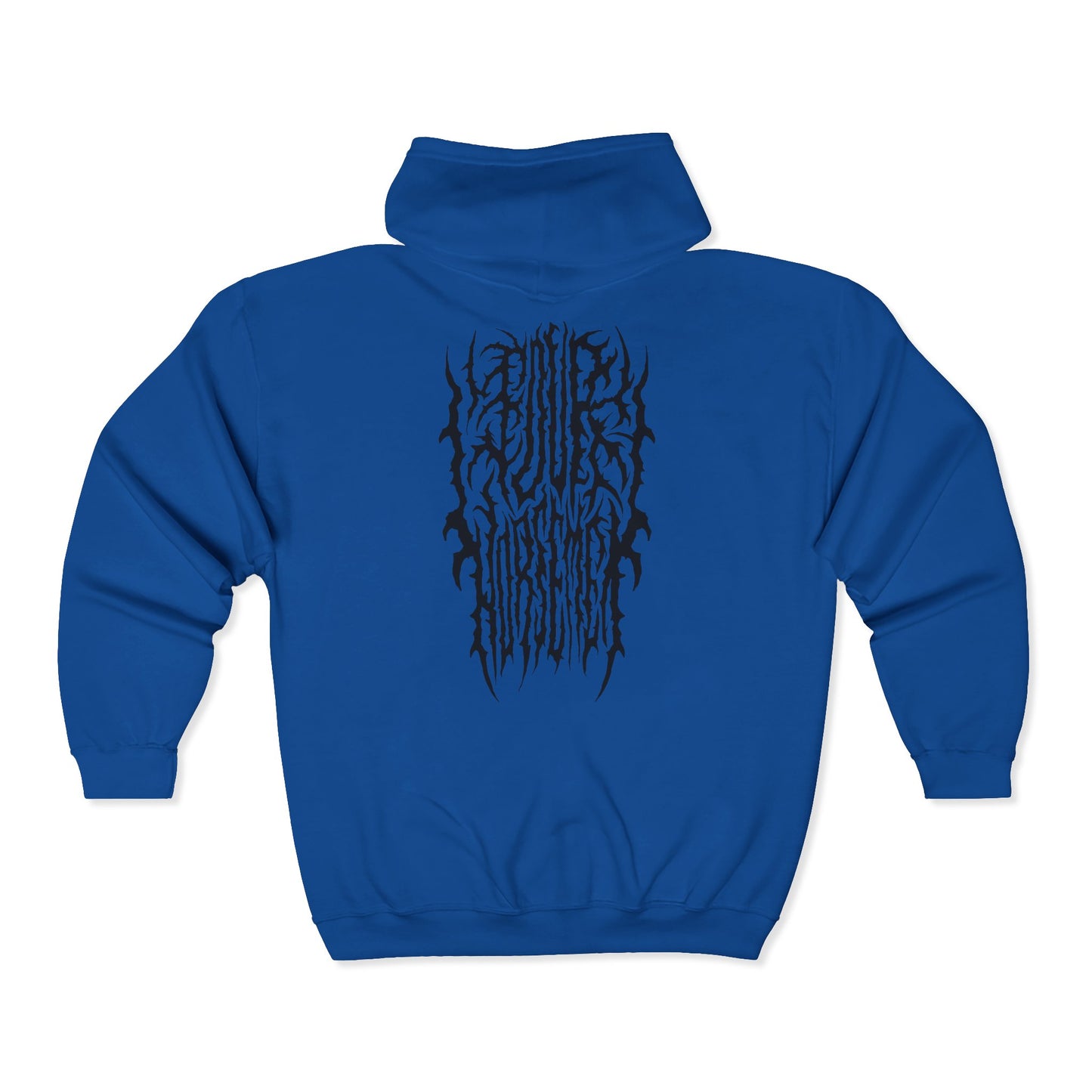 4H Metal Logo Black | Mythic Legions | Full Zip Hoodie