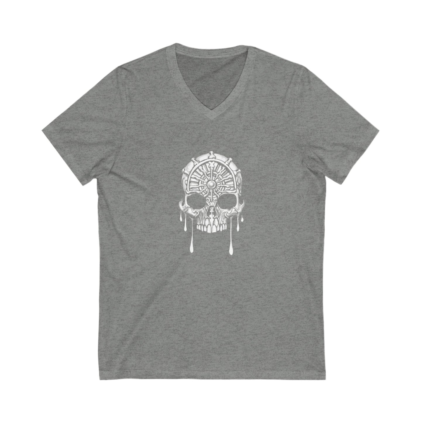 Masque of the Red Death, The | White | Figura Obscura | V-Neck T-Shirt