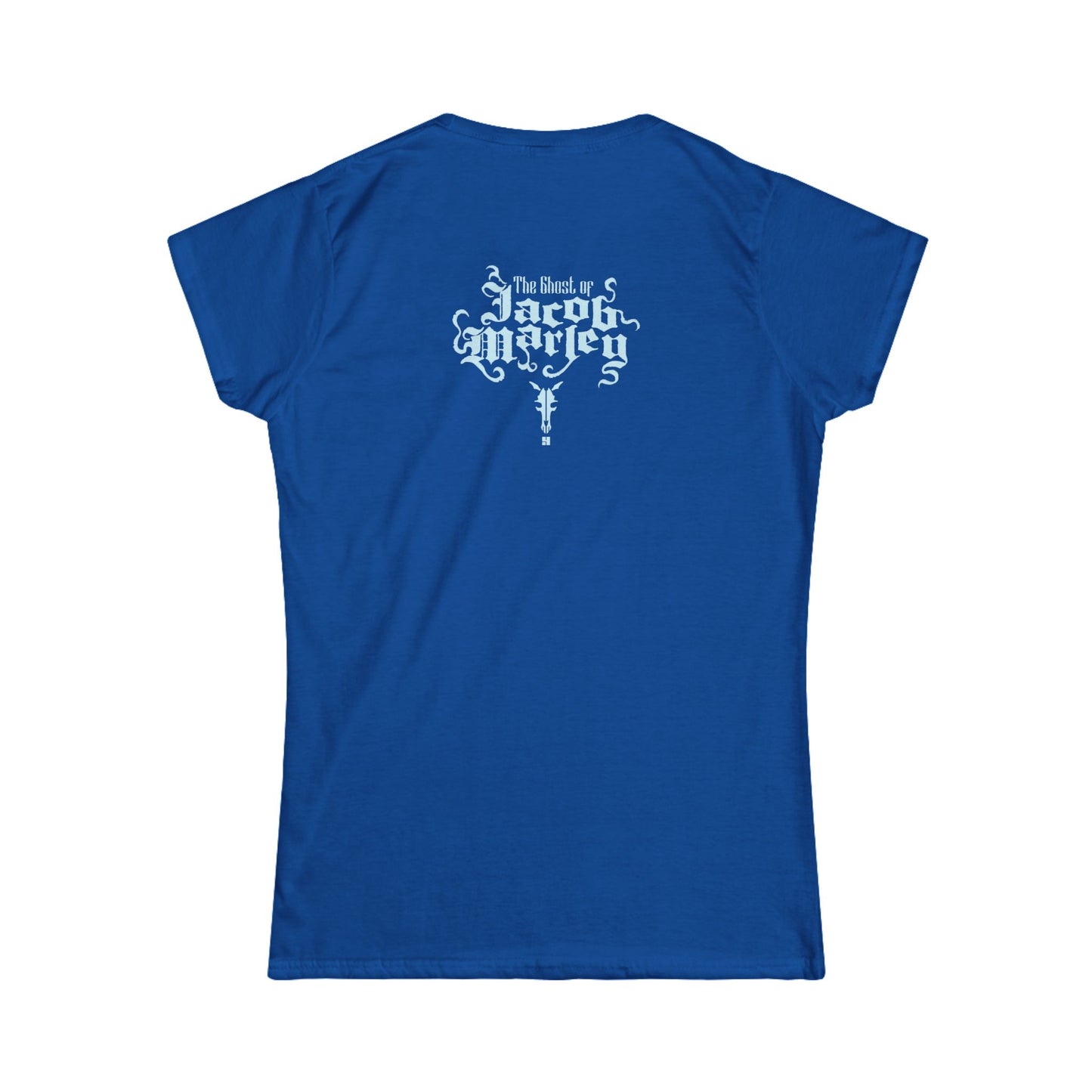 Jacob Marley | Blue/White | Figura Obscura | Women's T-Shirt
