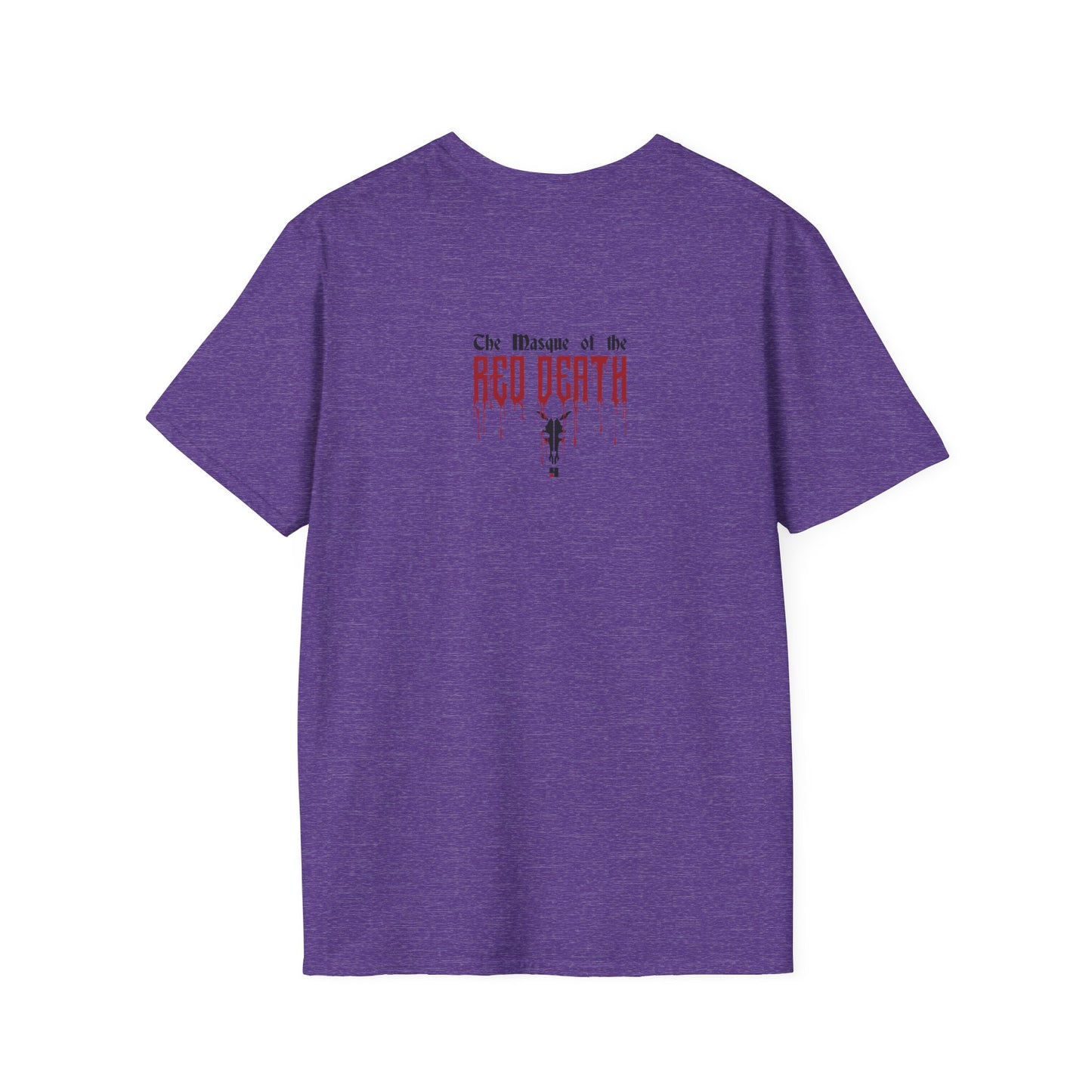 Masque of the Red Death, The | Black/Red | Figura Obscura | Soft T-Shirt