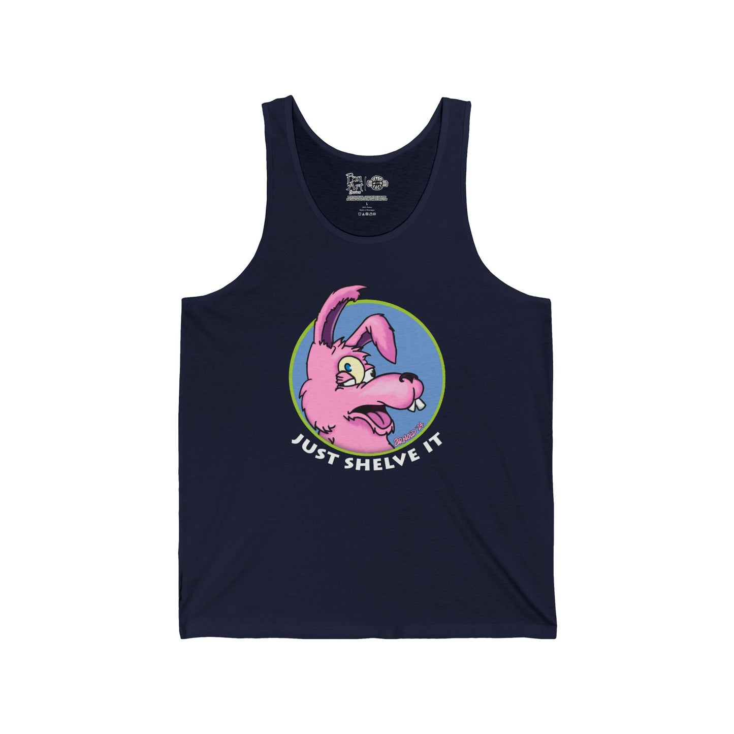 Just Shelve It Logo | Mythic Legions | Fan Art | Tank Top