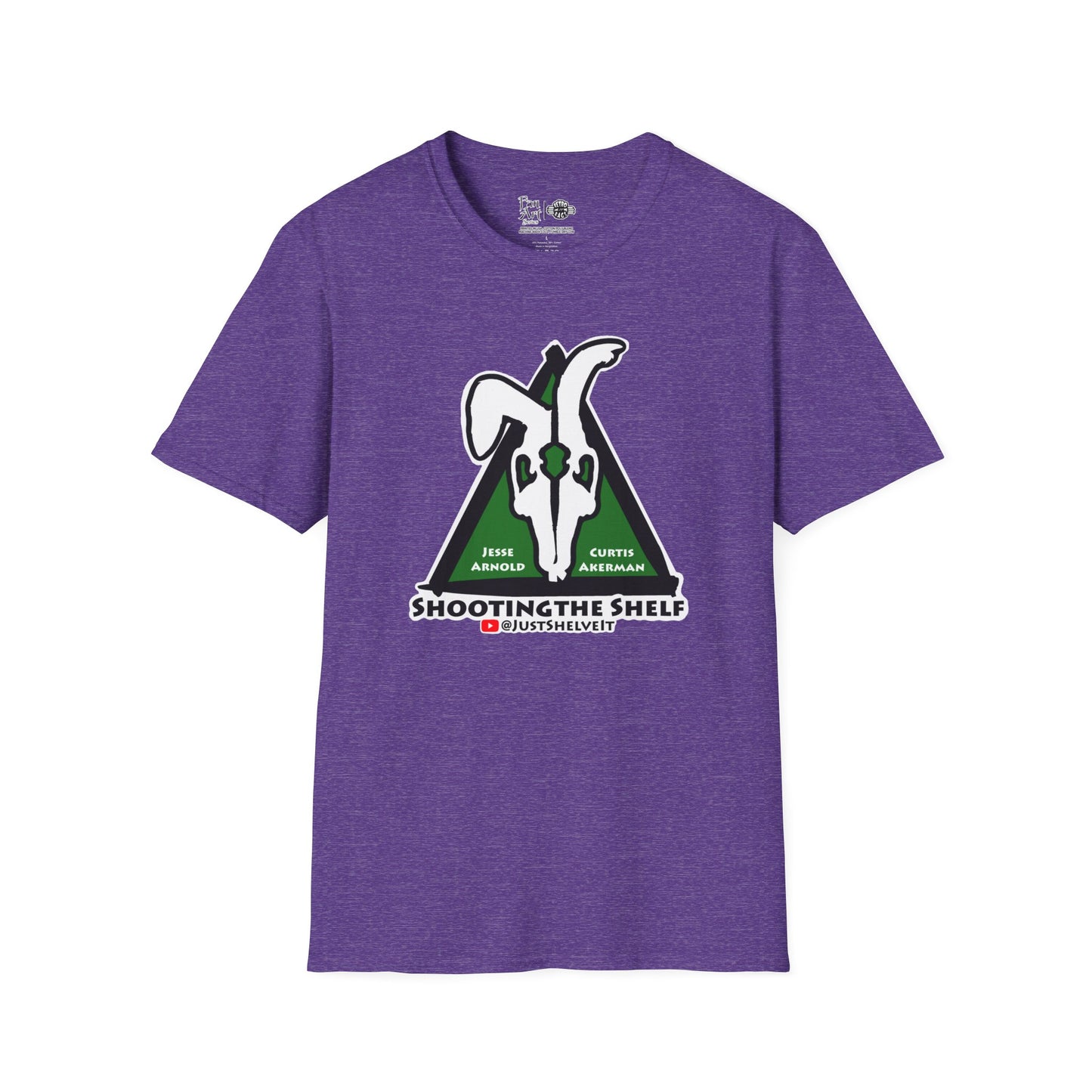 Shooting the Shelf Logo | Mythic Legions | Fan Art | Soft T-Shirt