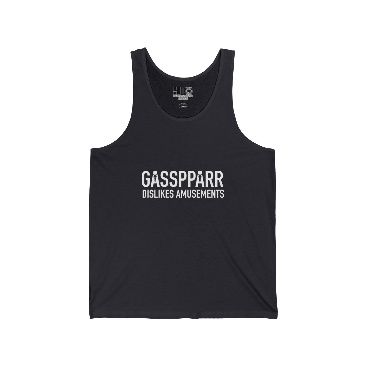 Gasspparr Dislikes Amusements | Cosmic Legions | Tank Top