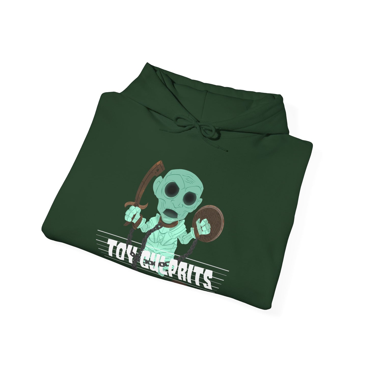 Toy Culprits Green Ghost | Mythic Legions | Fan Art | Pullover Hoodie
