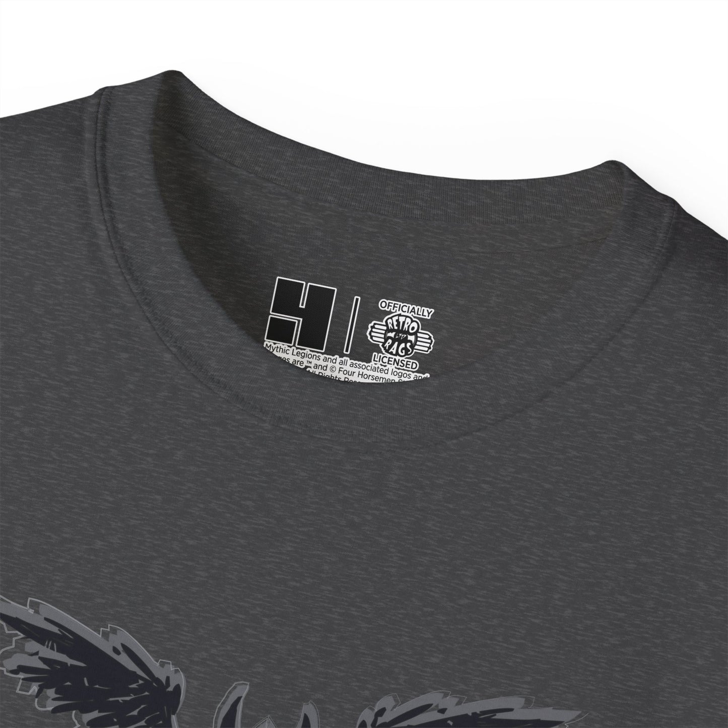 4H | Wing | Skull Logo | w_ Logo | Mythic Legions | Standard T-Shirt