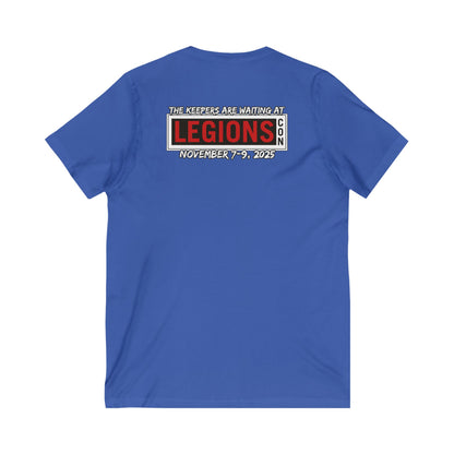 LegionsCon Crossroads | Mythic Legions | V-Neck T-Shirt