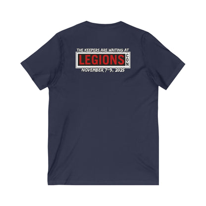LegionsCon Crossroads | Mythic Legions | V-Neck T-Shirt