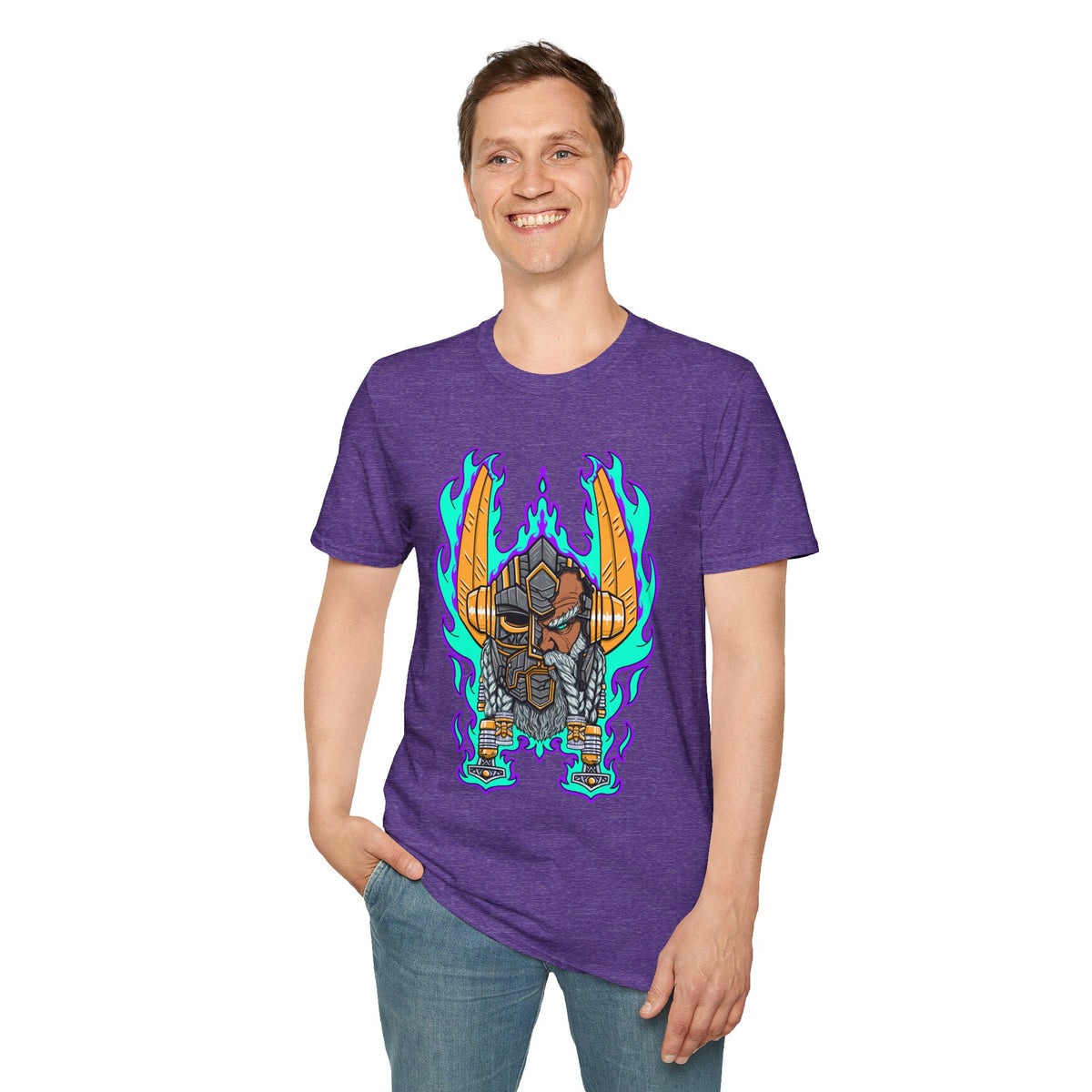 Dwarf “Battle Damage”  | Mythic Legions | Fan Art | Soft T-Shirt